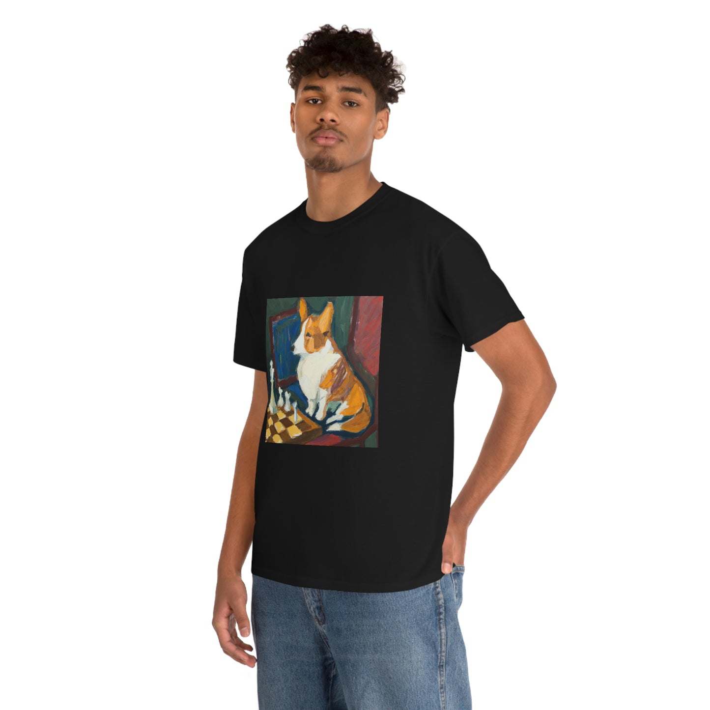 Checkmate in Three Corgi Tshirt