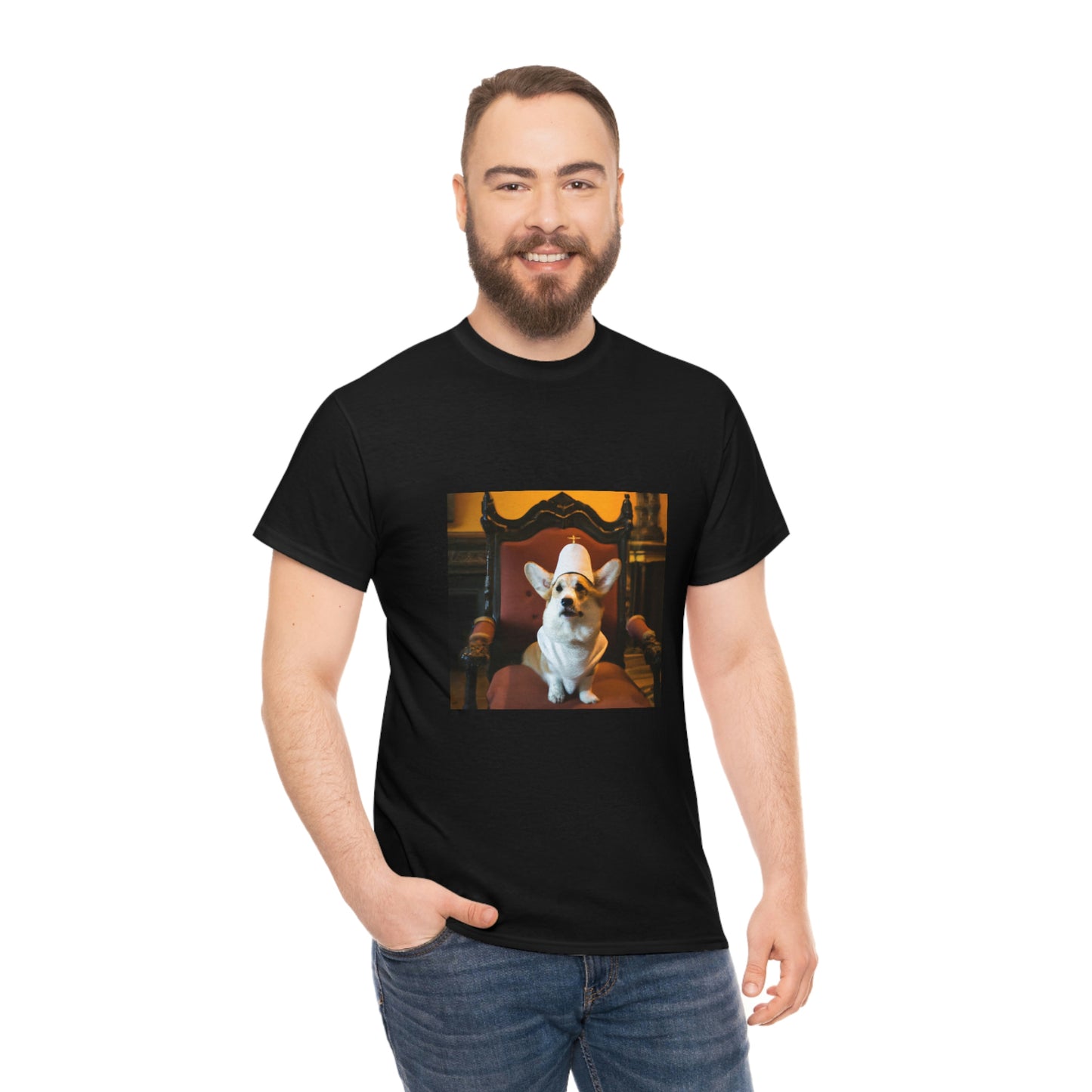 Papal Paws Corgi Tshirt