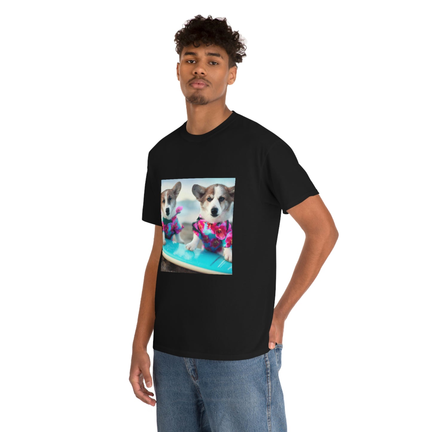 Surfs Up Corgi Tshirt