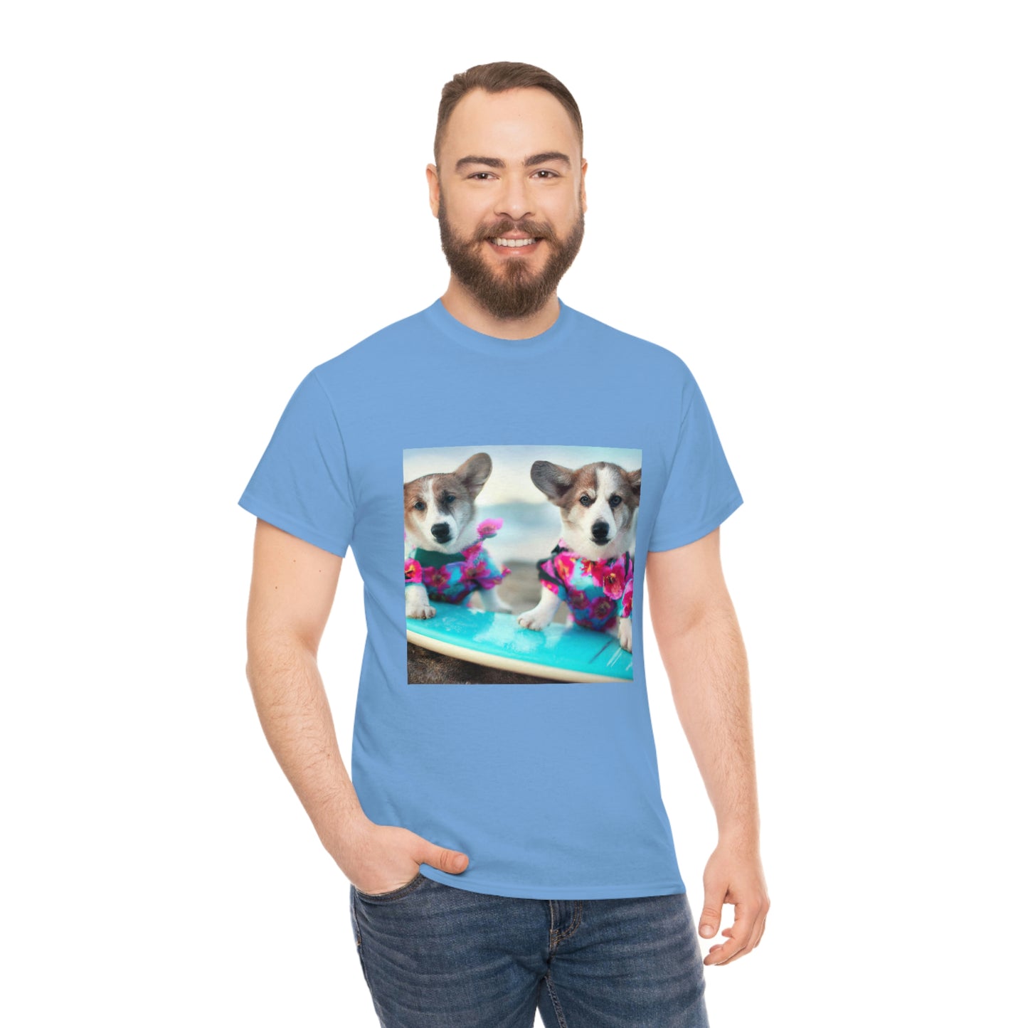 Surfs Up Corgi Tshirt