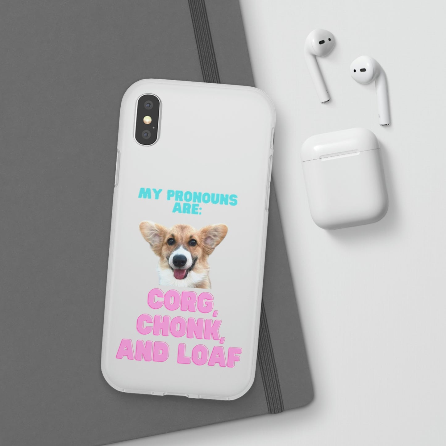 Corgi Pronoun Phone Case