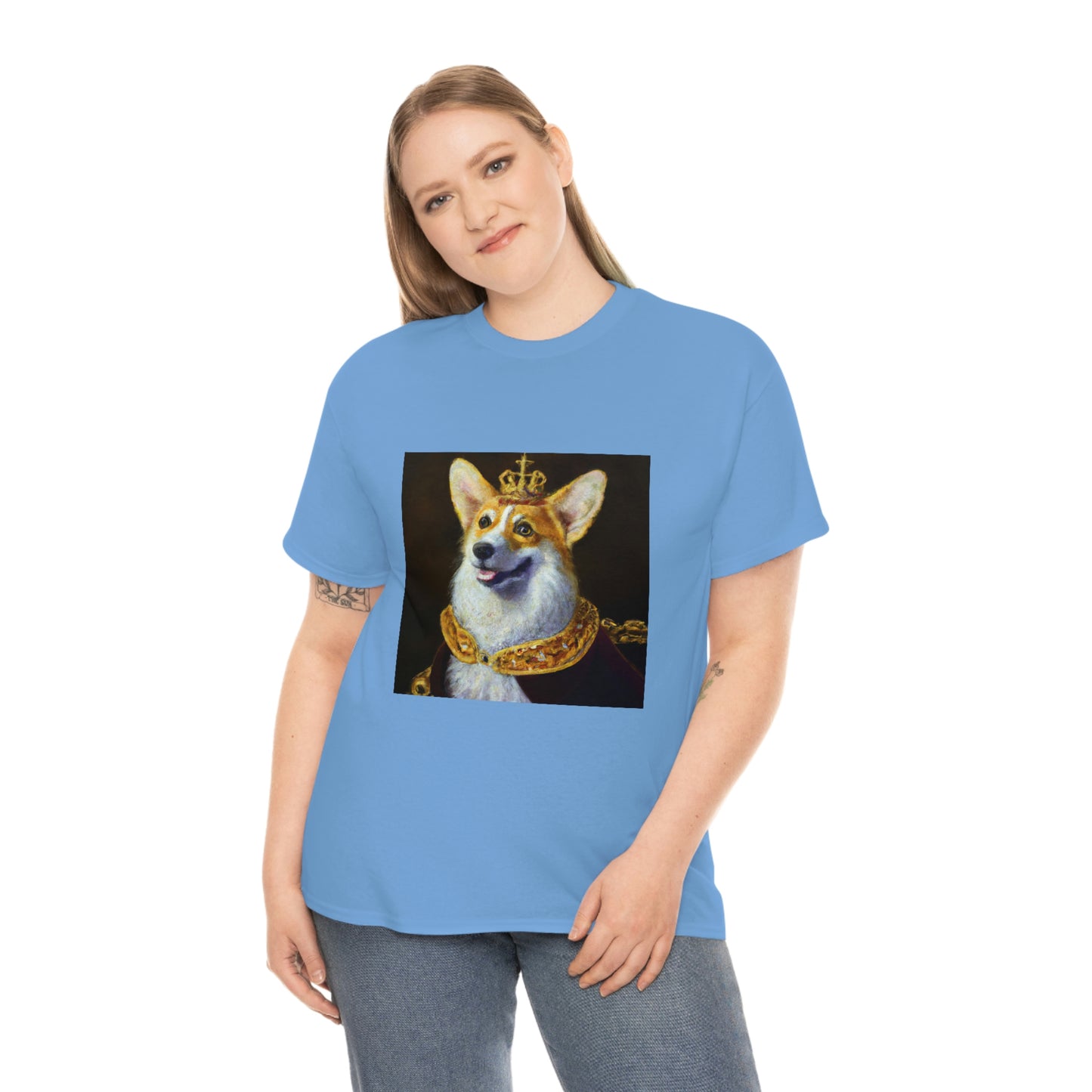 Kneel Before the Chonk Corgi Tshirt