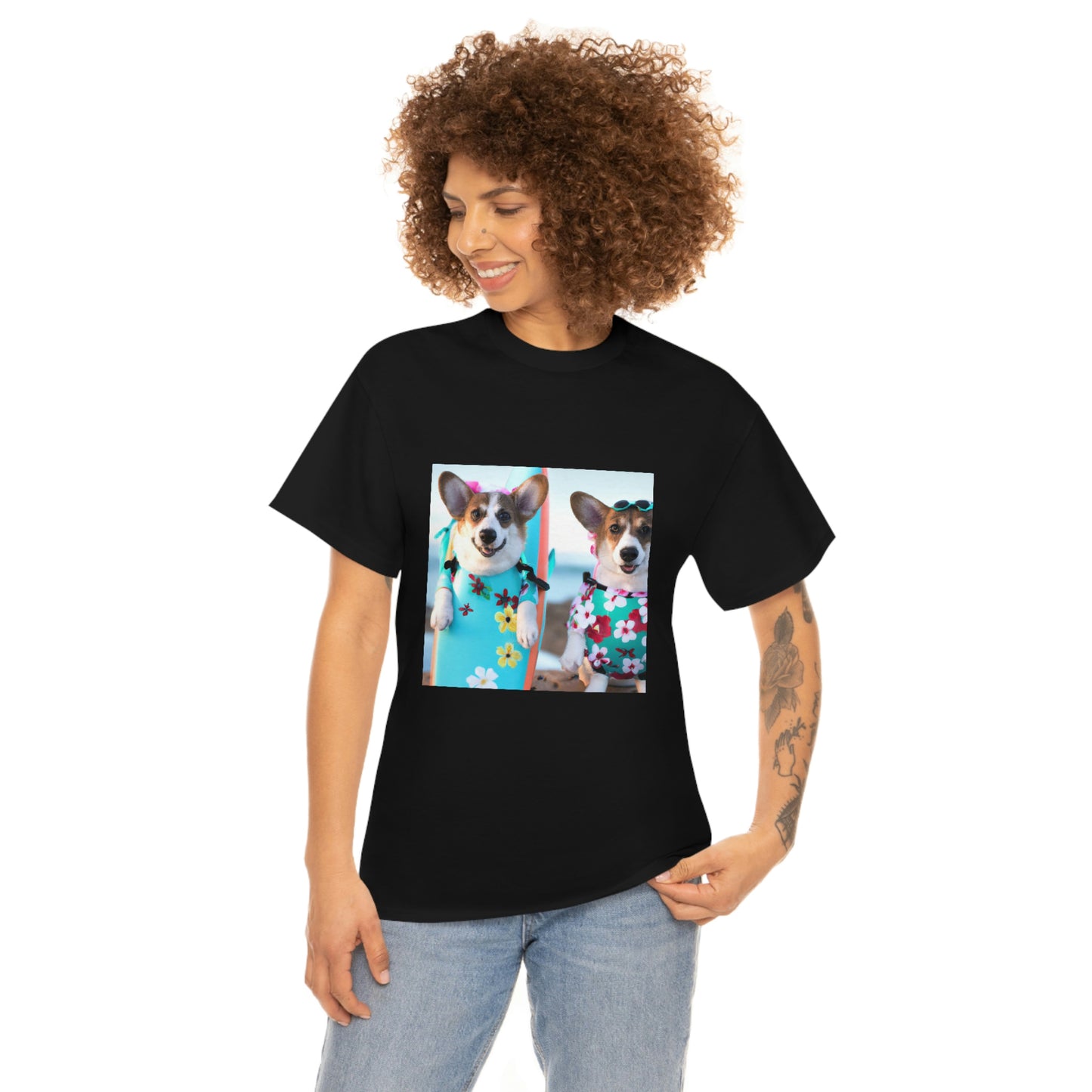 Surf'n USA Corgi Tshirt