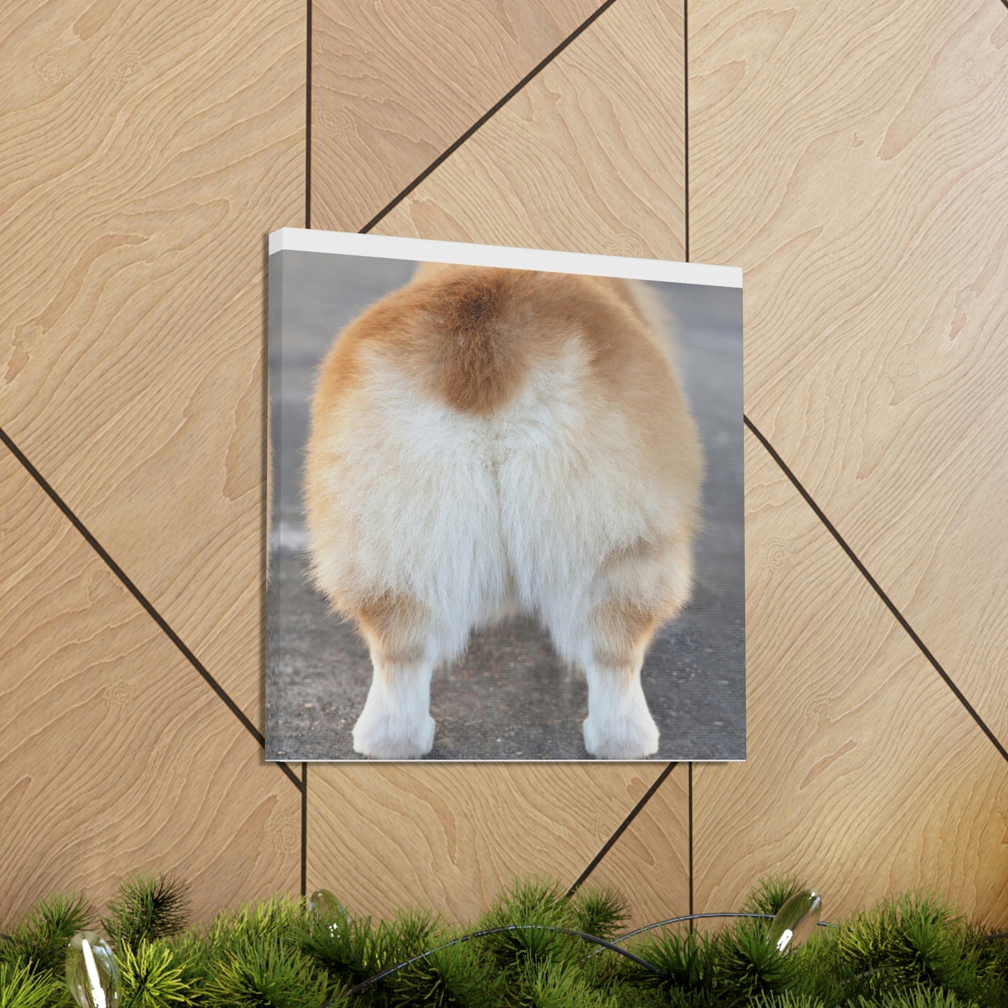 Corgi Butt Canvas