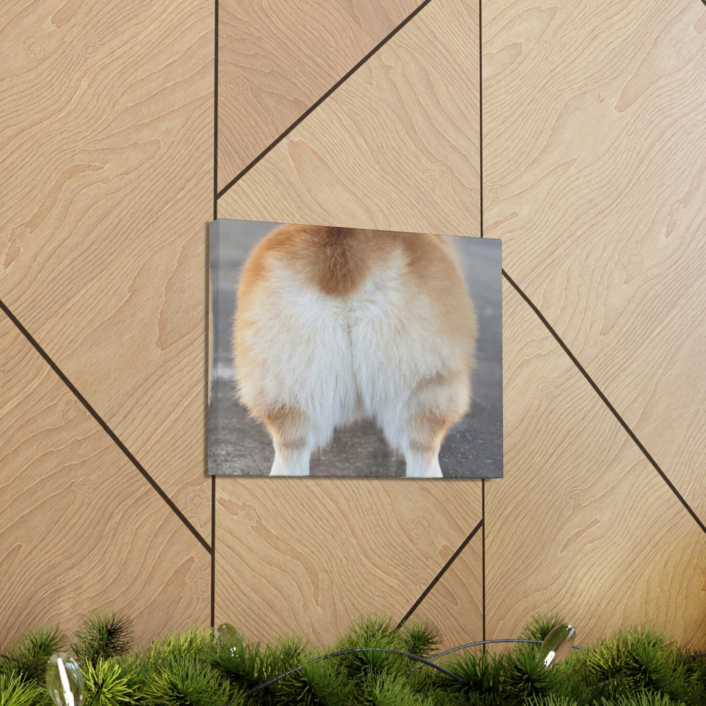 Corgi Butt Canvas