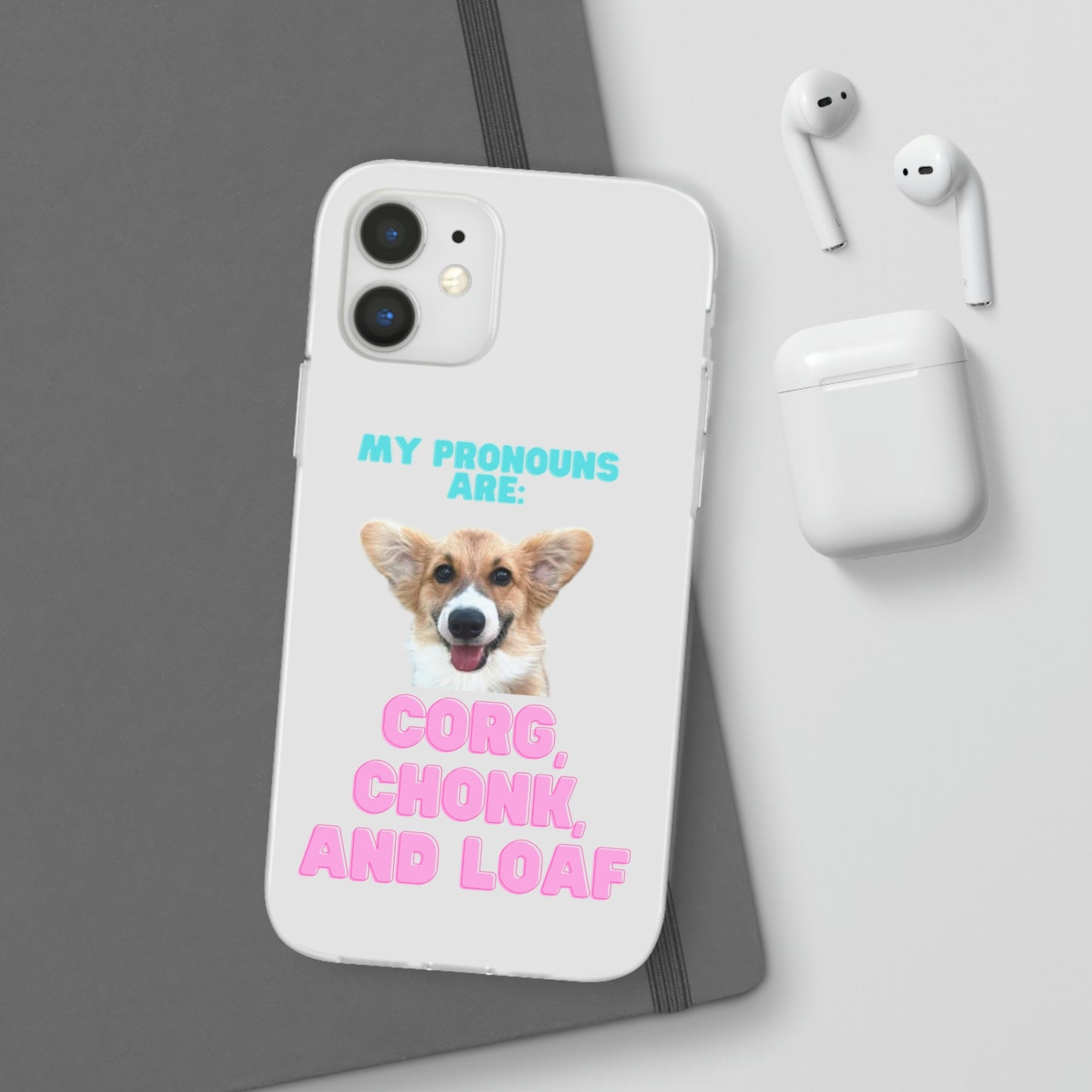 Corgi Pronoun Phone Case