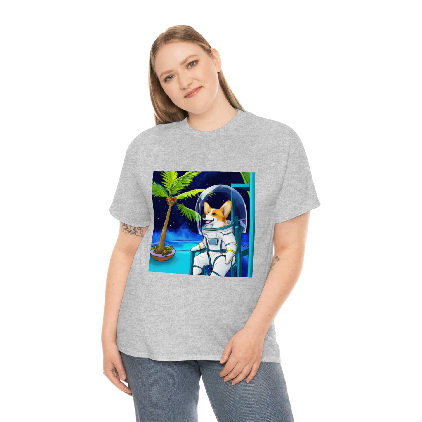 Corgi Spaceman Tshirt