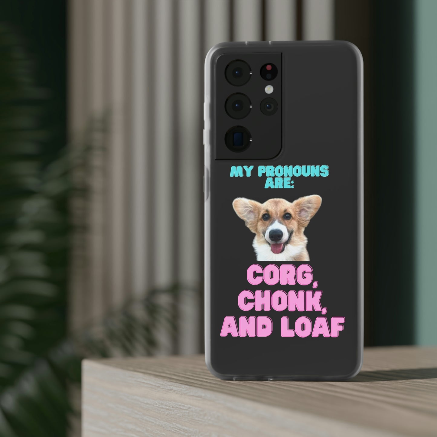 Corgi Pronoun Phone Case