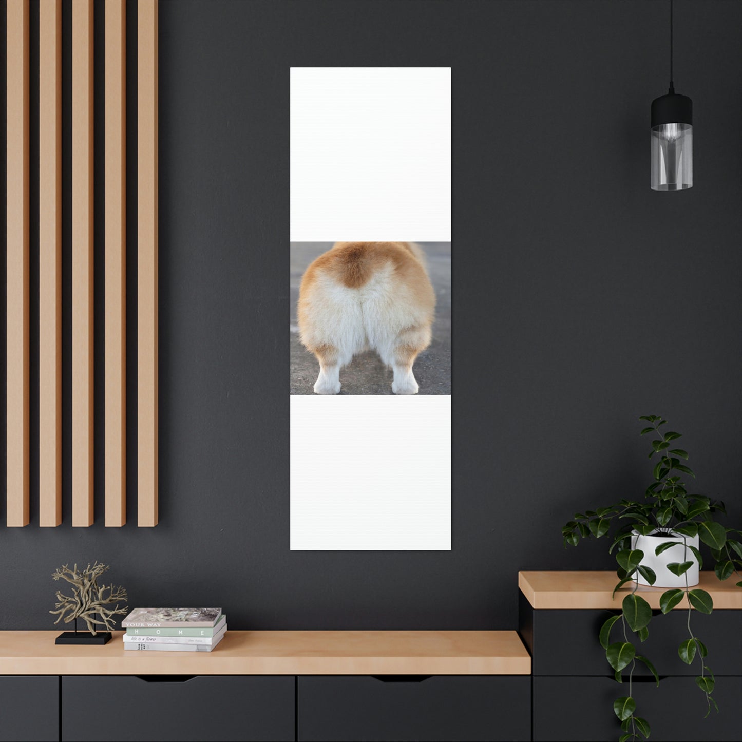 Corgi Butt Canvas