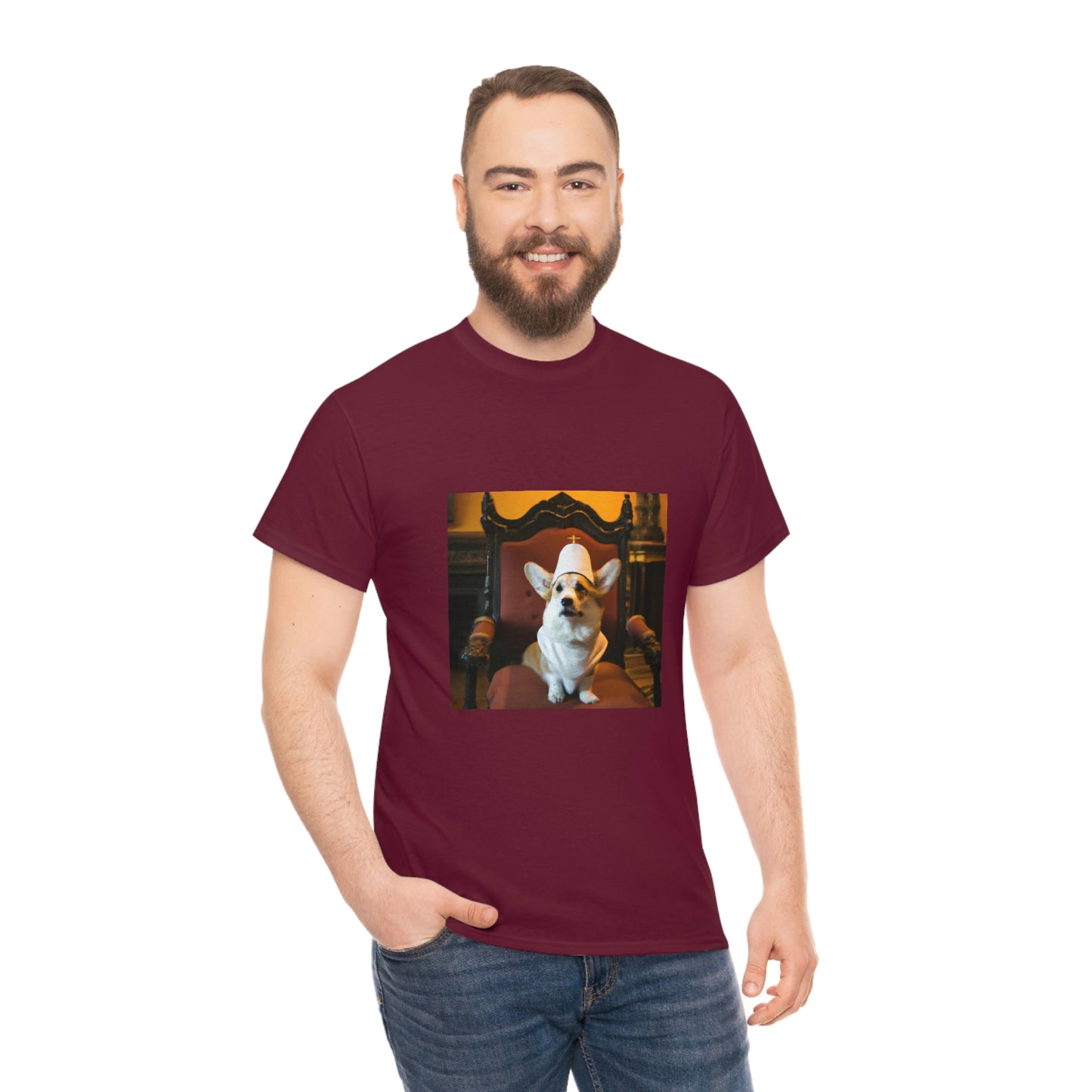 Papal Paws Corgi Tshirt