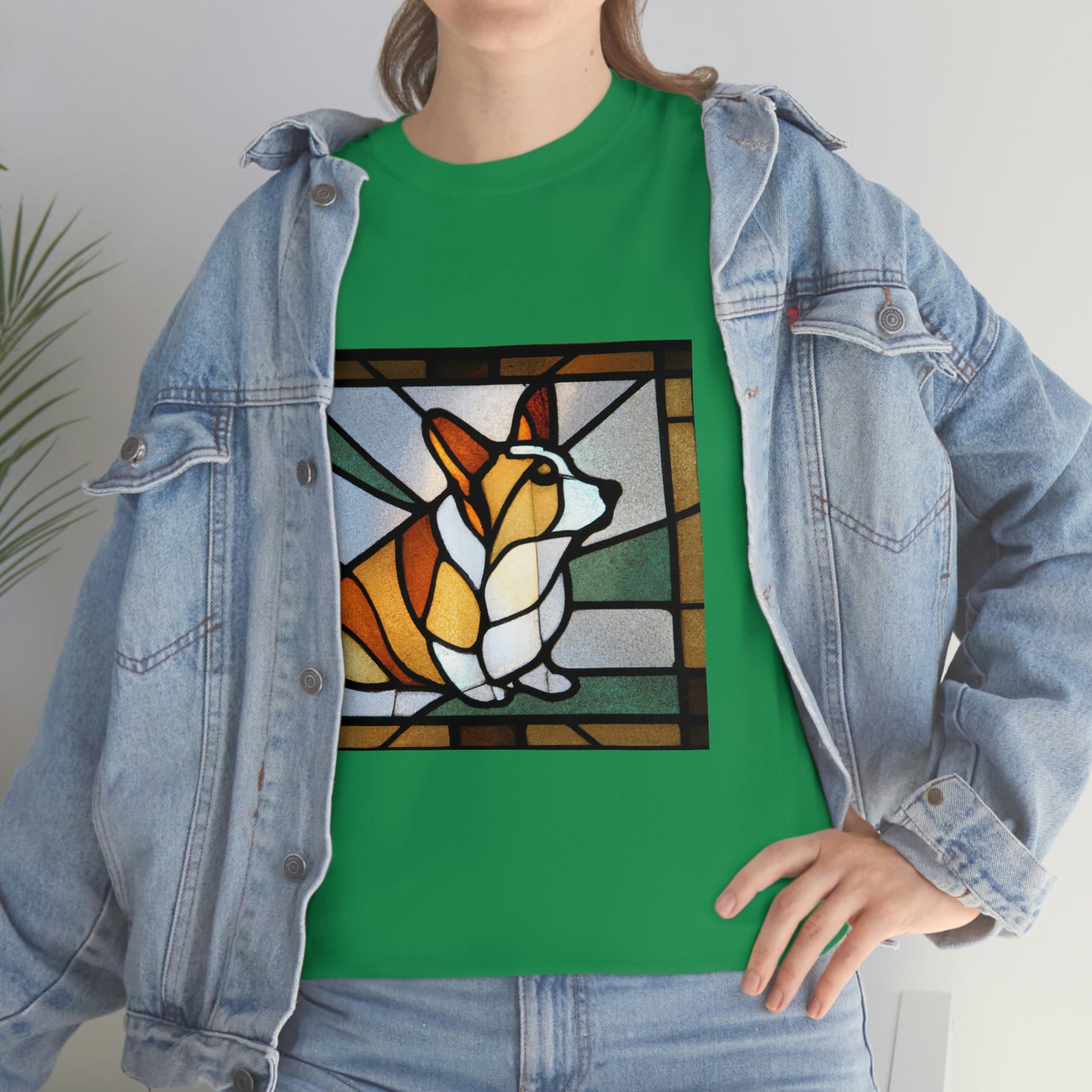 Corgi Stained Glass 3 Tshirt