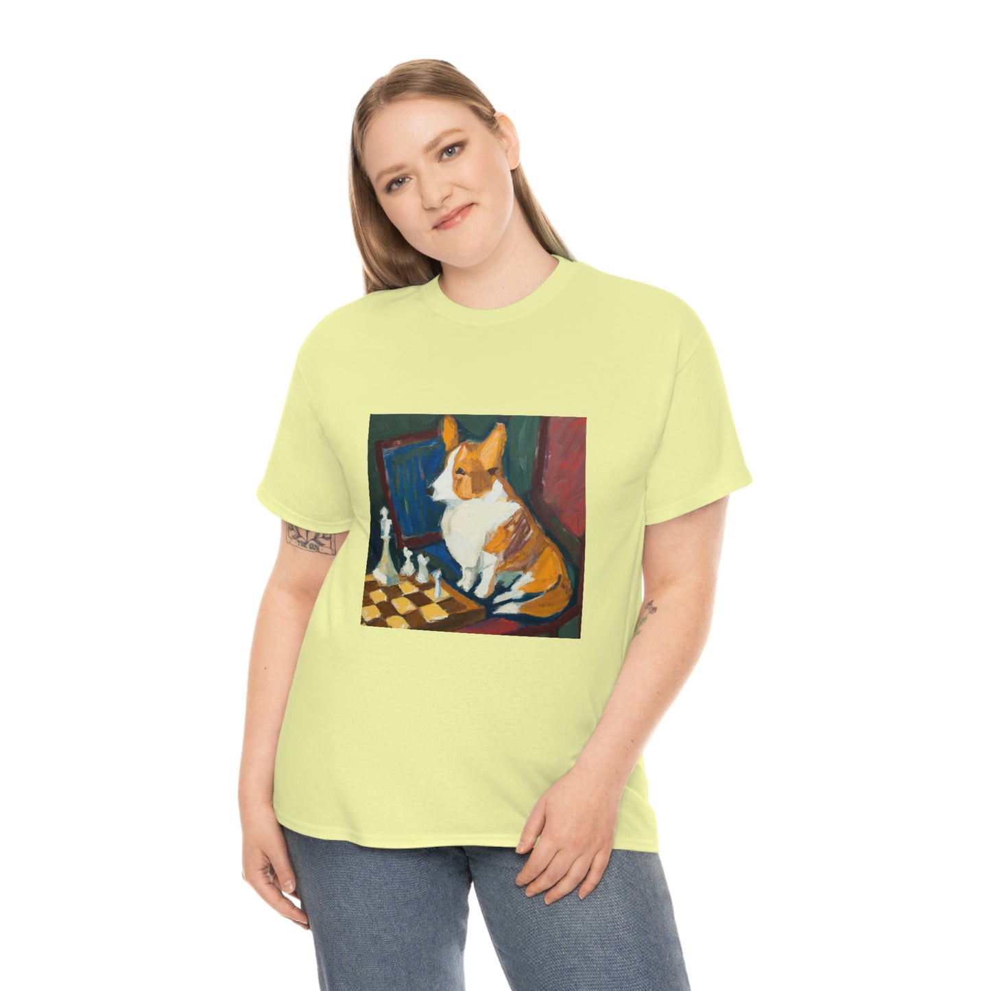 Checkmate in Three Corgi Tshirt