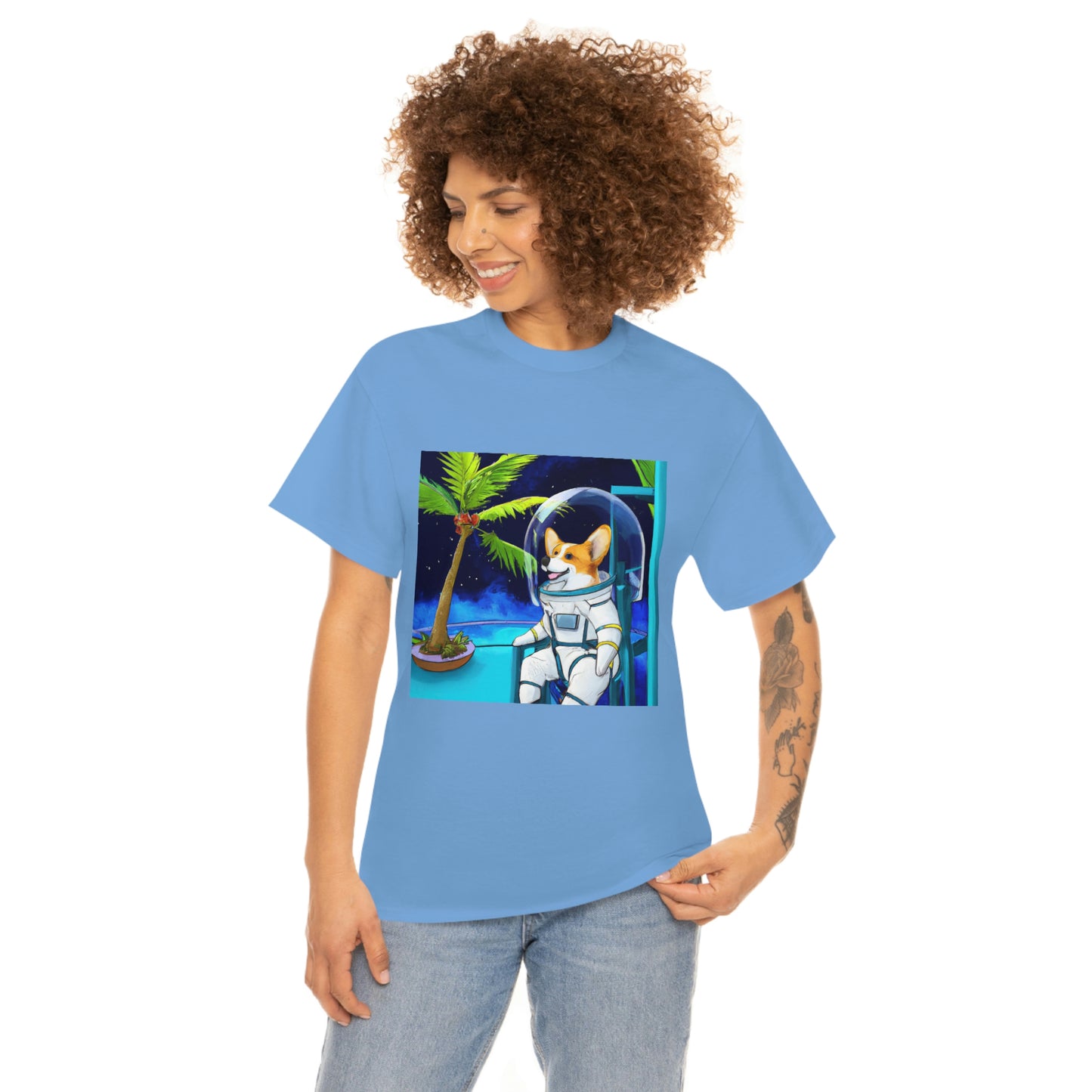 Corgi Spaceman Tshirt