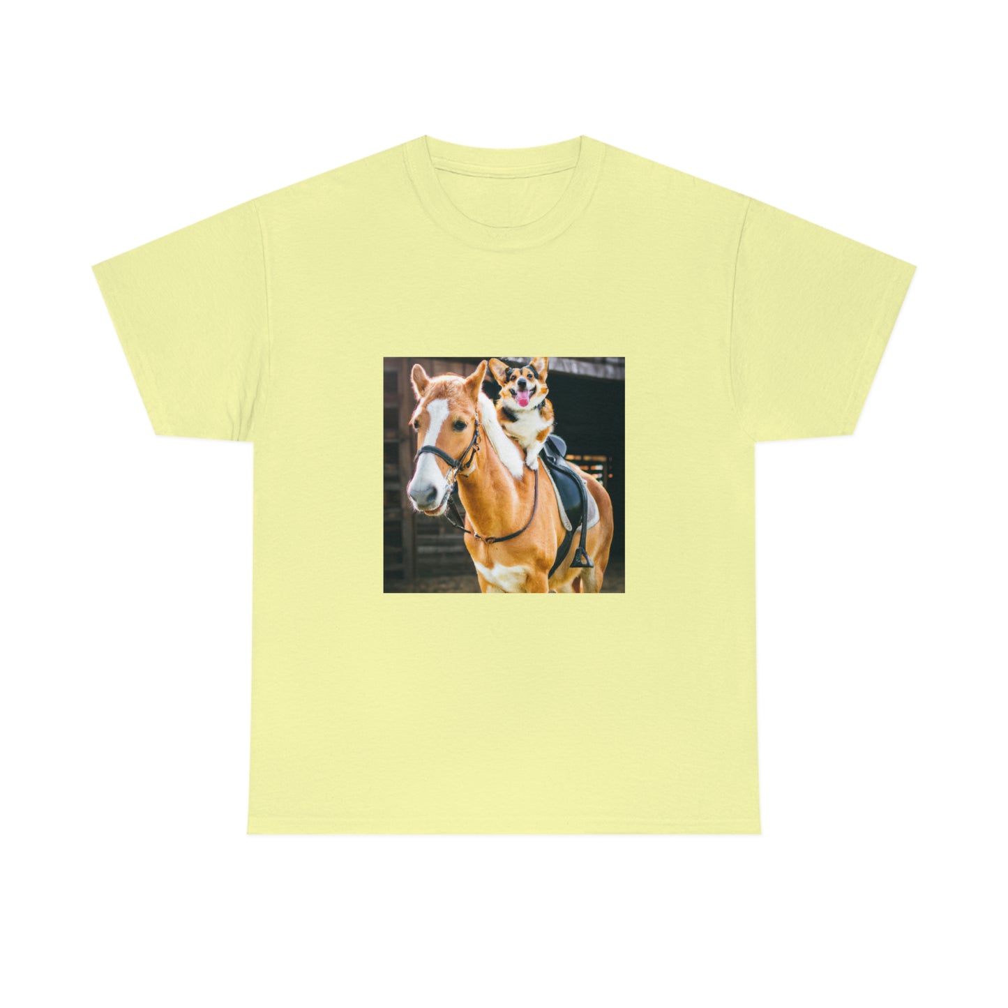 Saddle Up Short Legs Corgi Tshirt