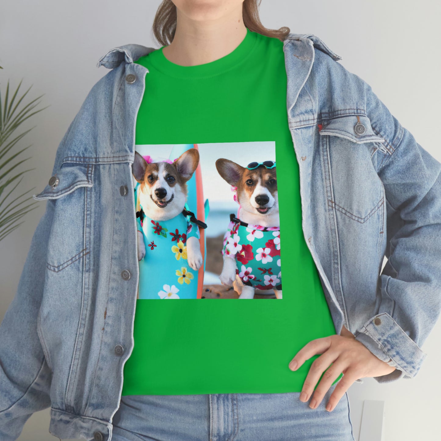 Surf'n USA Corgi Tshirt