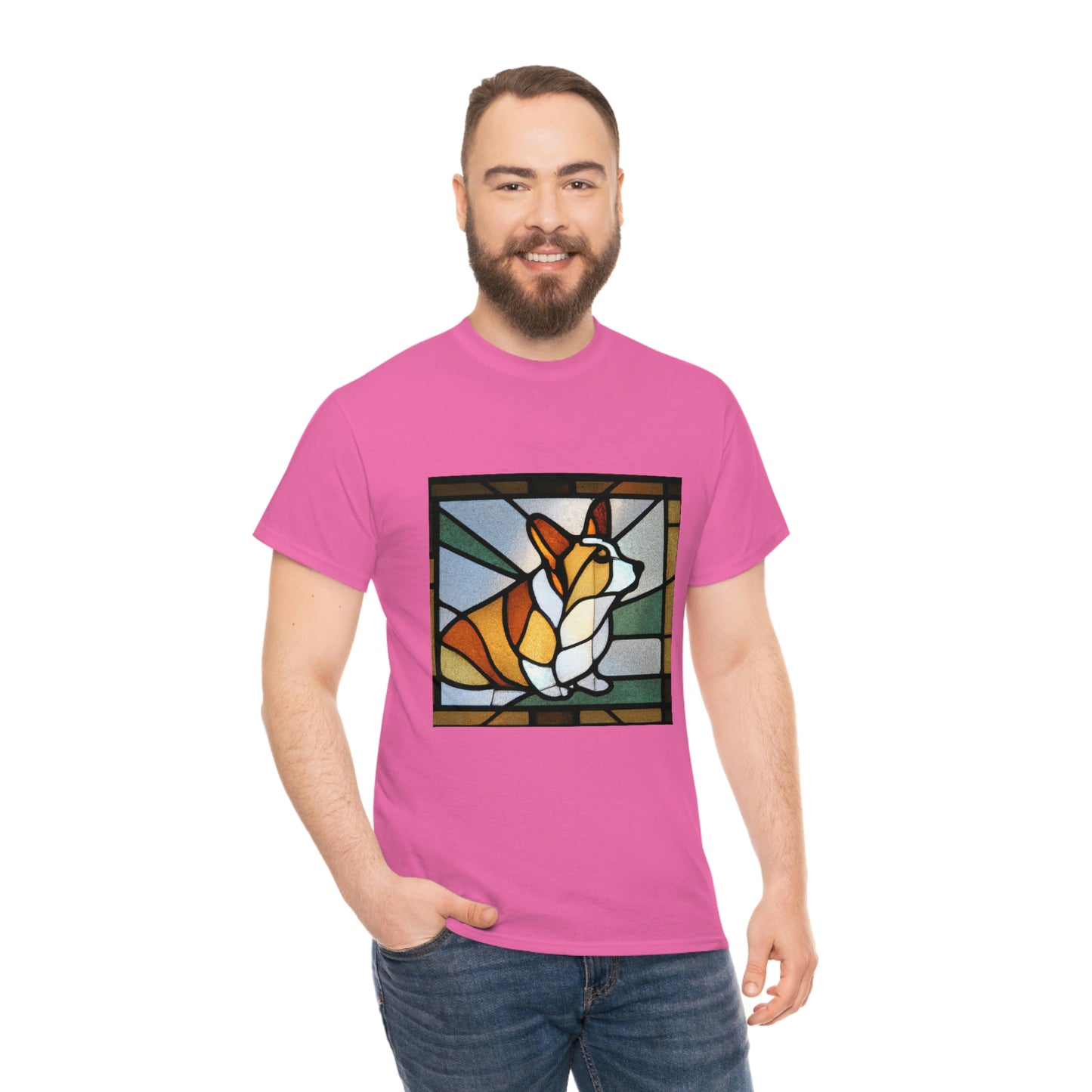 Corgi Stained Glass 3 Tshirt