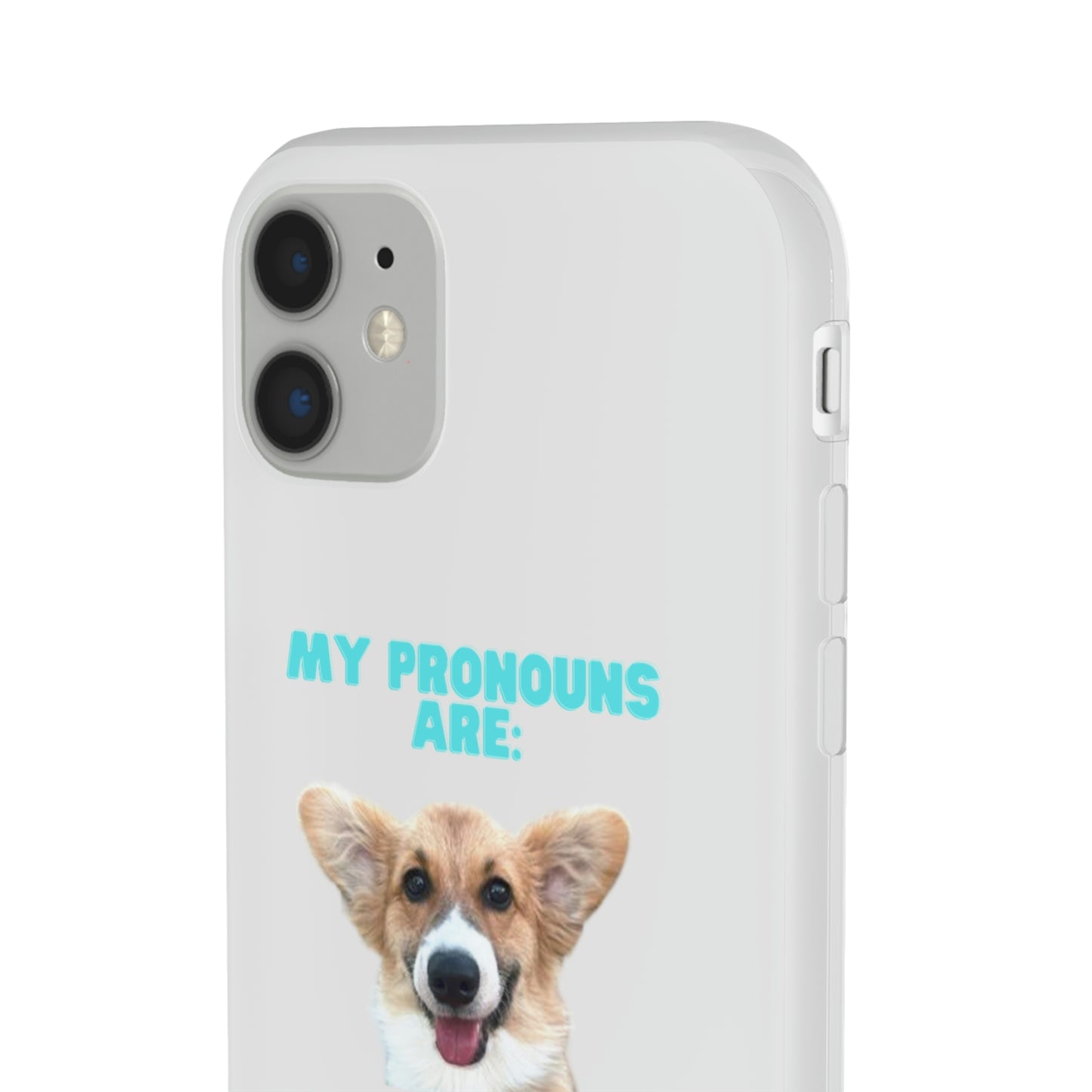 Corgi Pronoun Phone Case