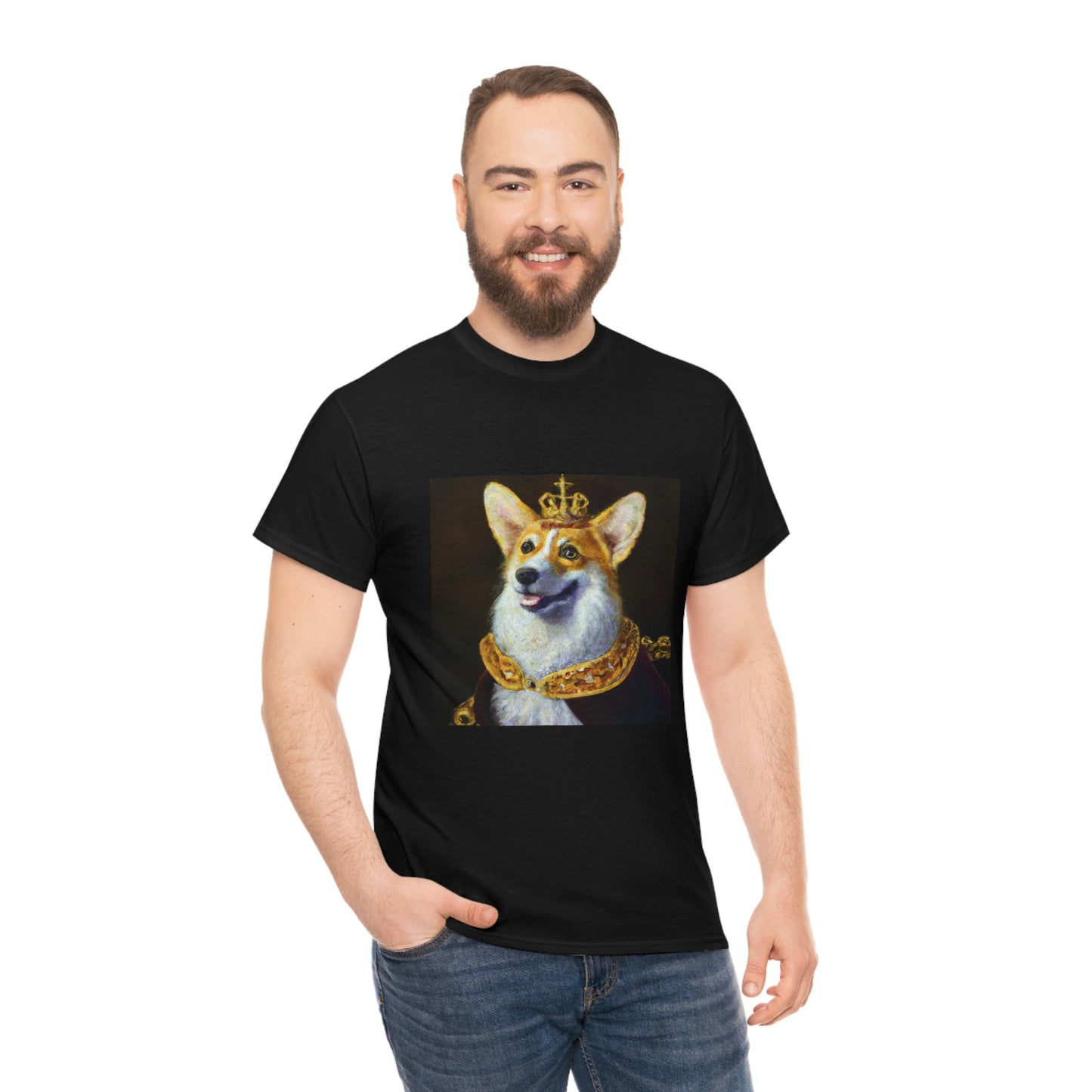 Kneel Before the Chonk Corgi Tshirt