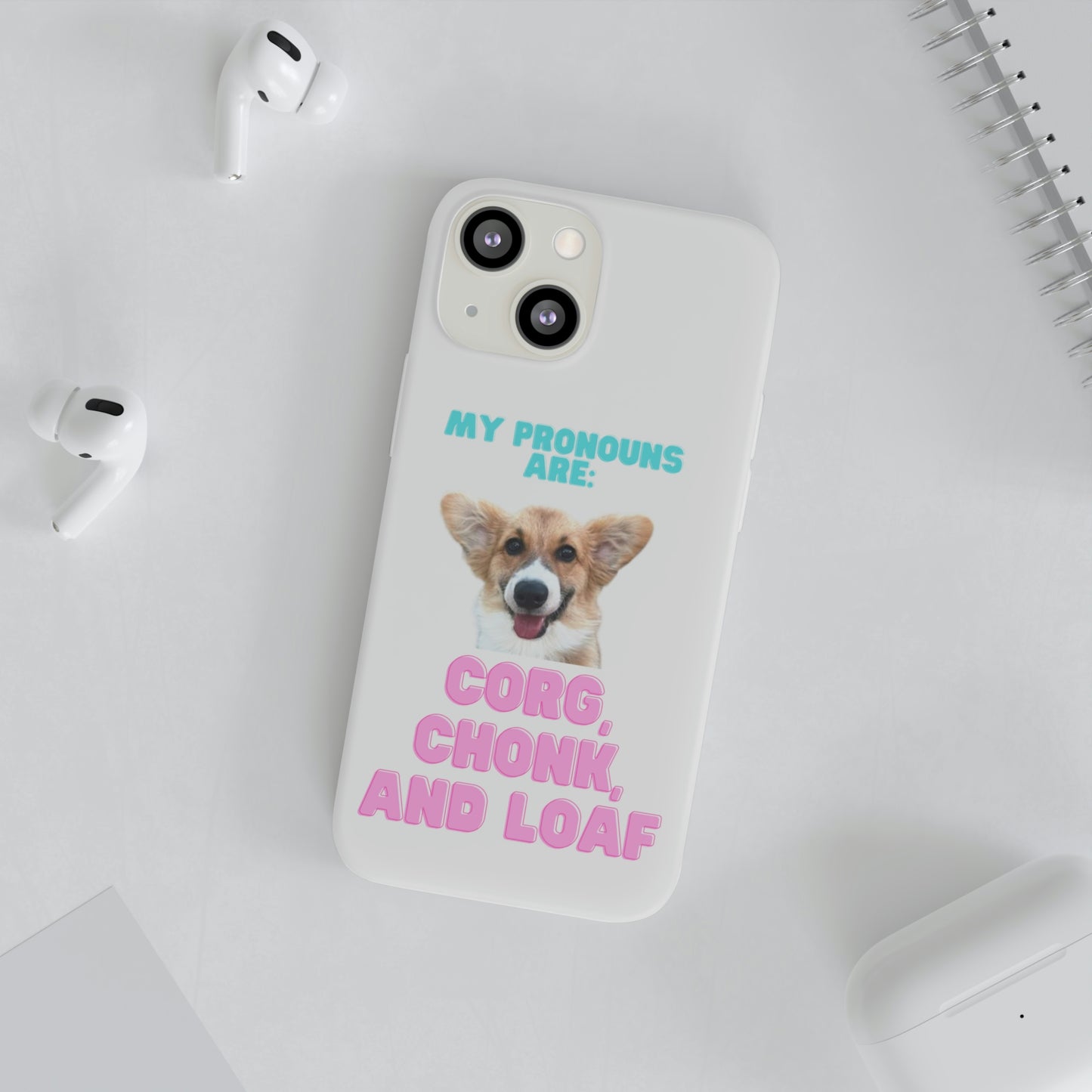 Corgi Pronoun Phone Case