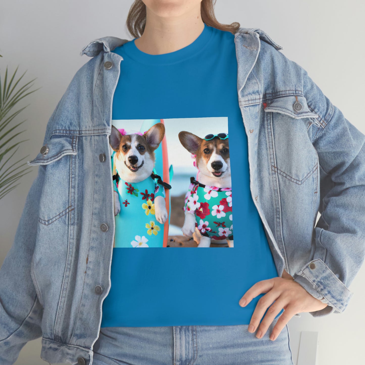 Surf'n USA Corgi Tshirt