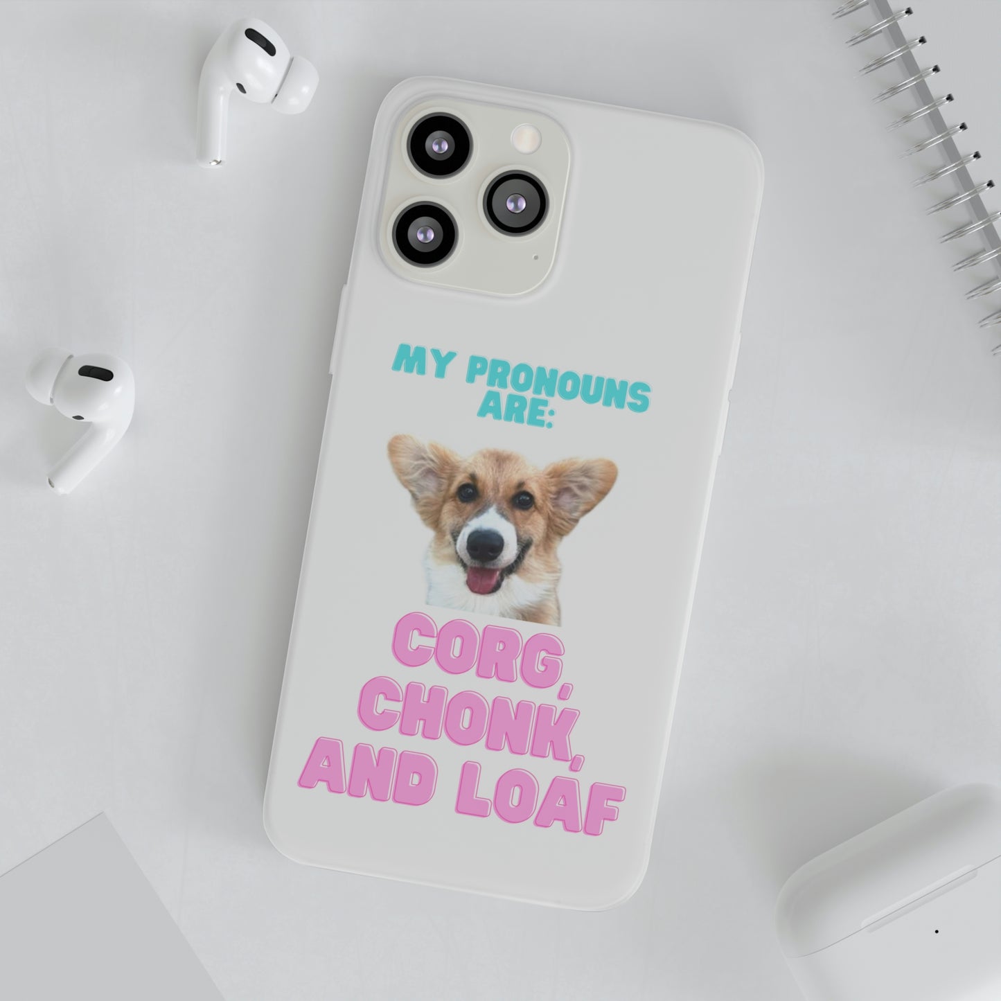 Corgi Pronoun Phone Case