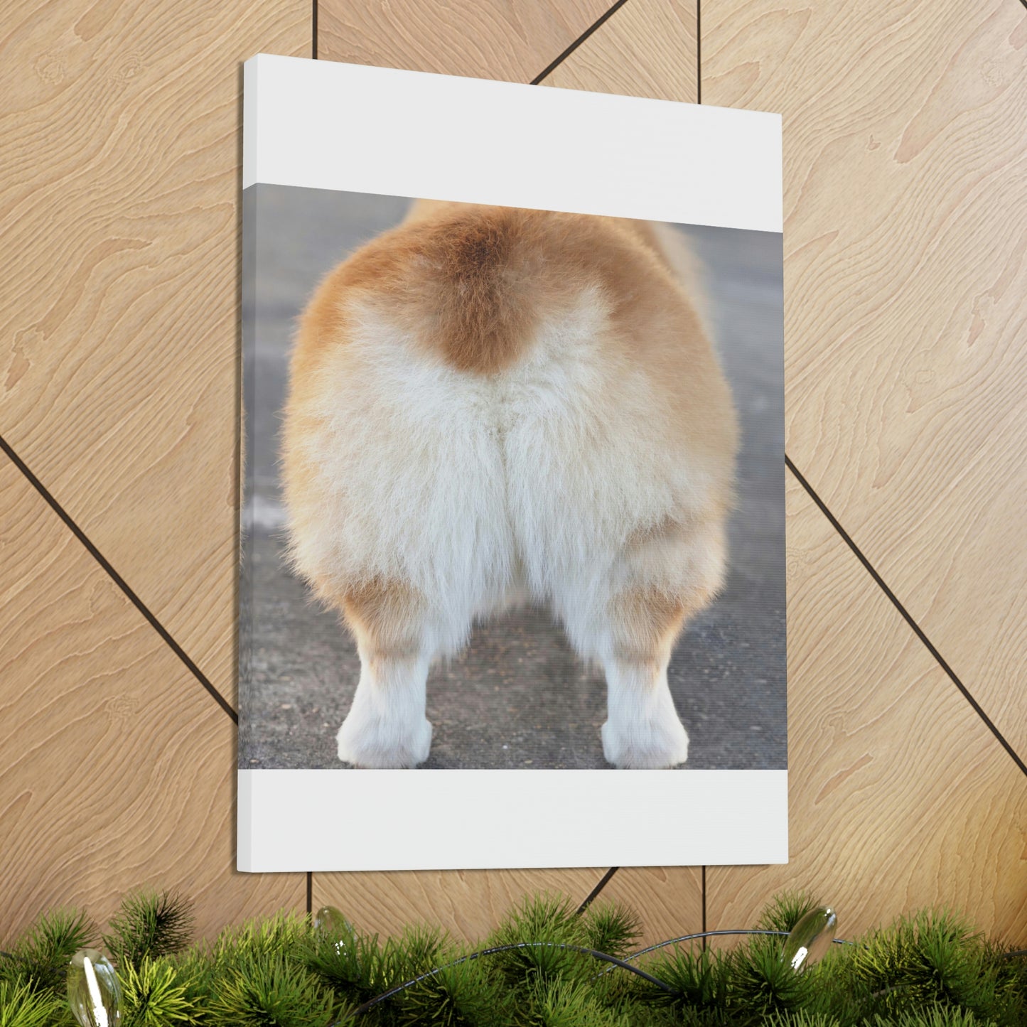 Corgi Butt Canvas