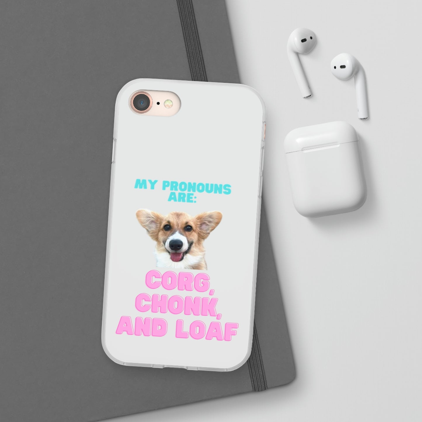 Corgi Pronoun Phone Case