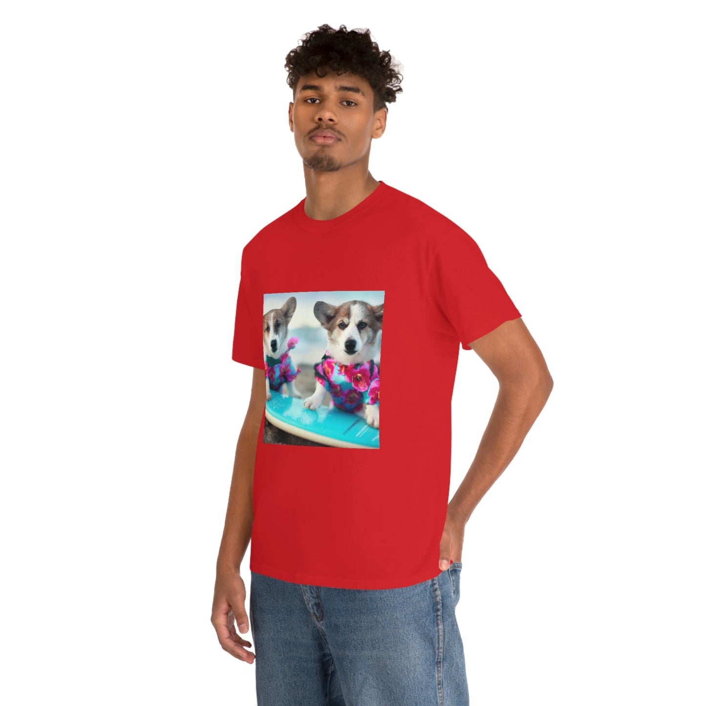 Surfs Up Corgi Tshirt