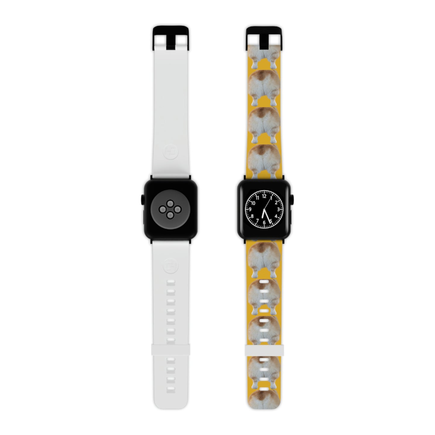 Yellow Corgi Butt Watch Band for Apple Watch