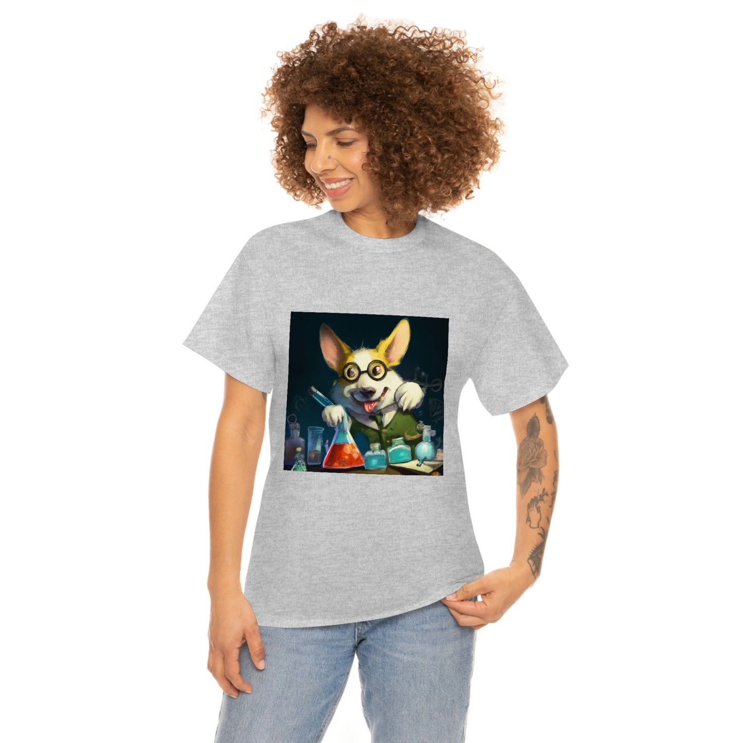 Making Fluffy Potion Corgi Tshirt