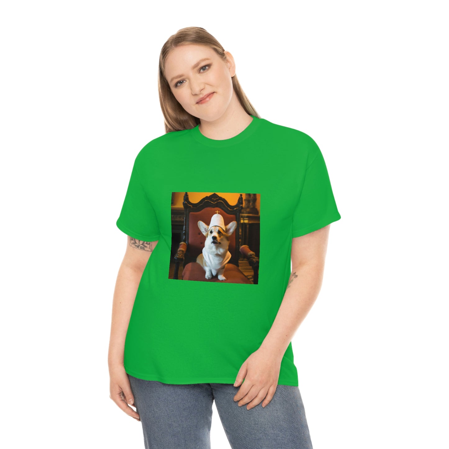 Papal Paws Corgi Tshirt