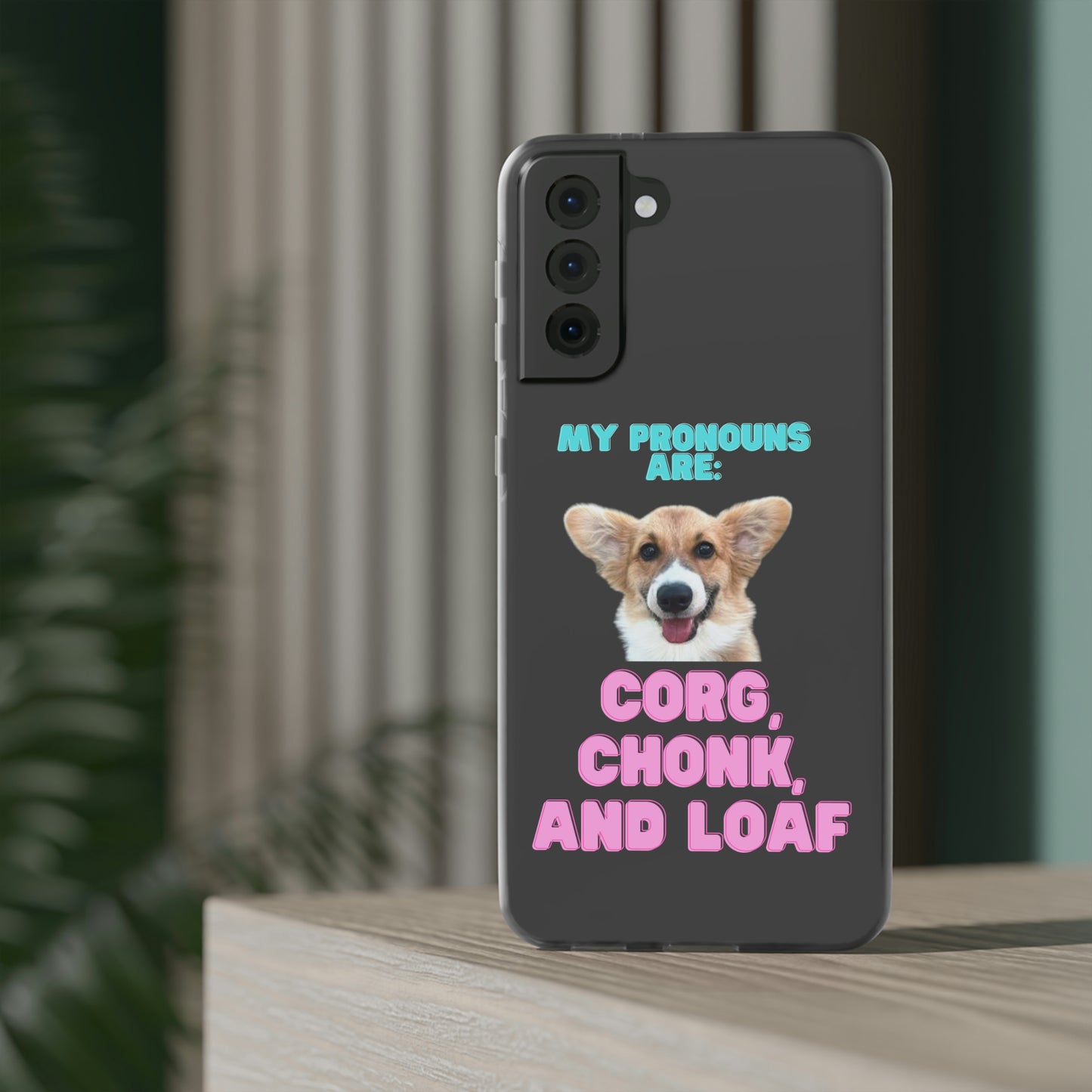 Corgi Pronoun Phone Case