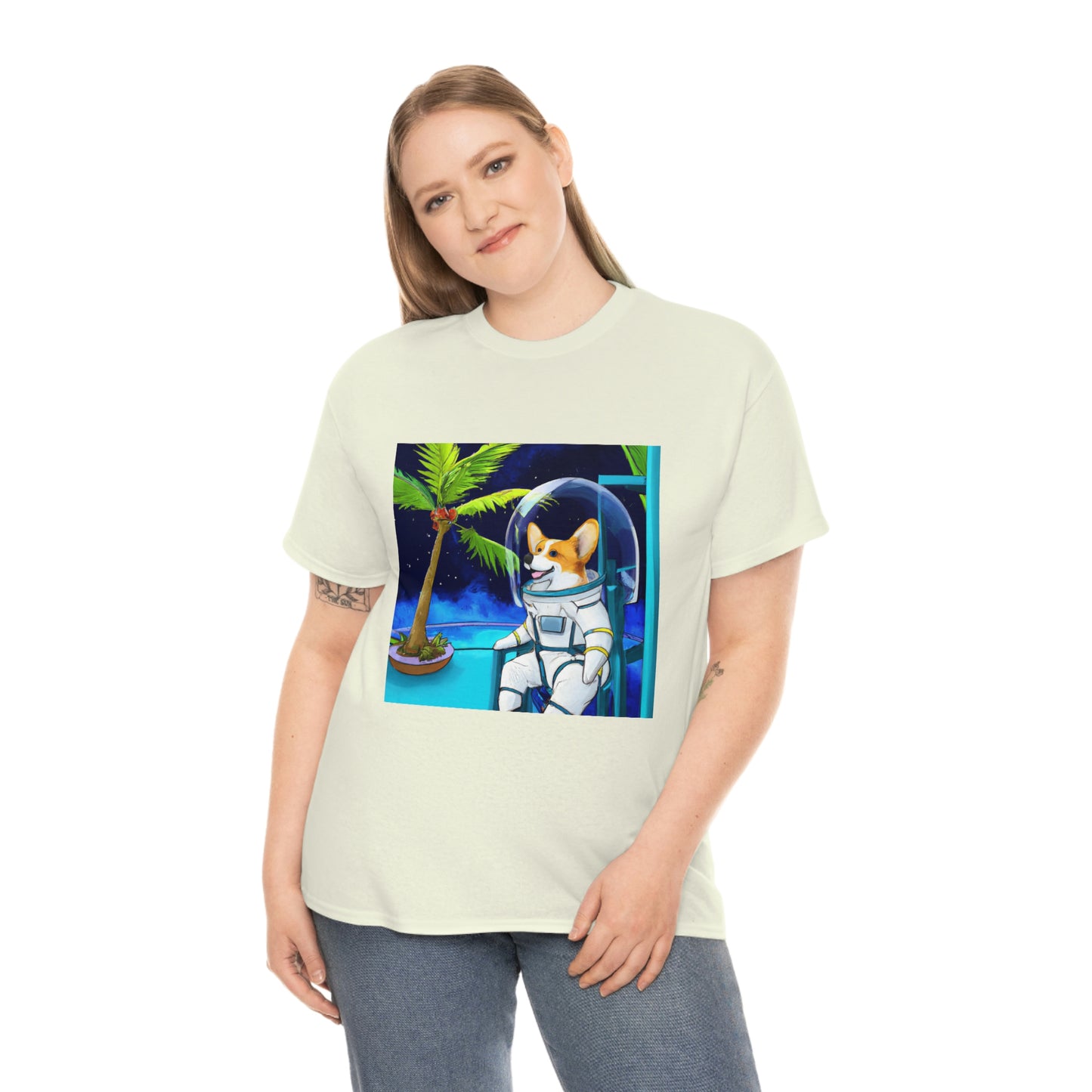 Corgi Spaceman Tshirt