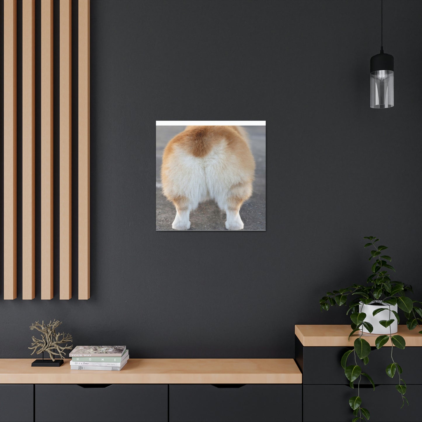 Corgi Butt Canvas