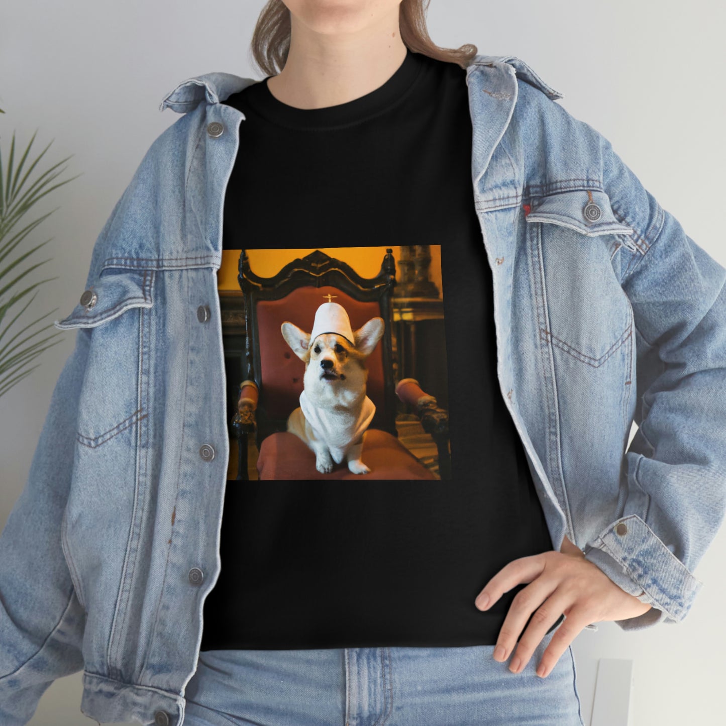 Papal Paws Corgi Tshirt