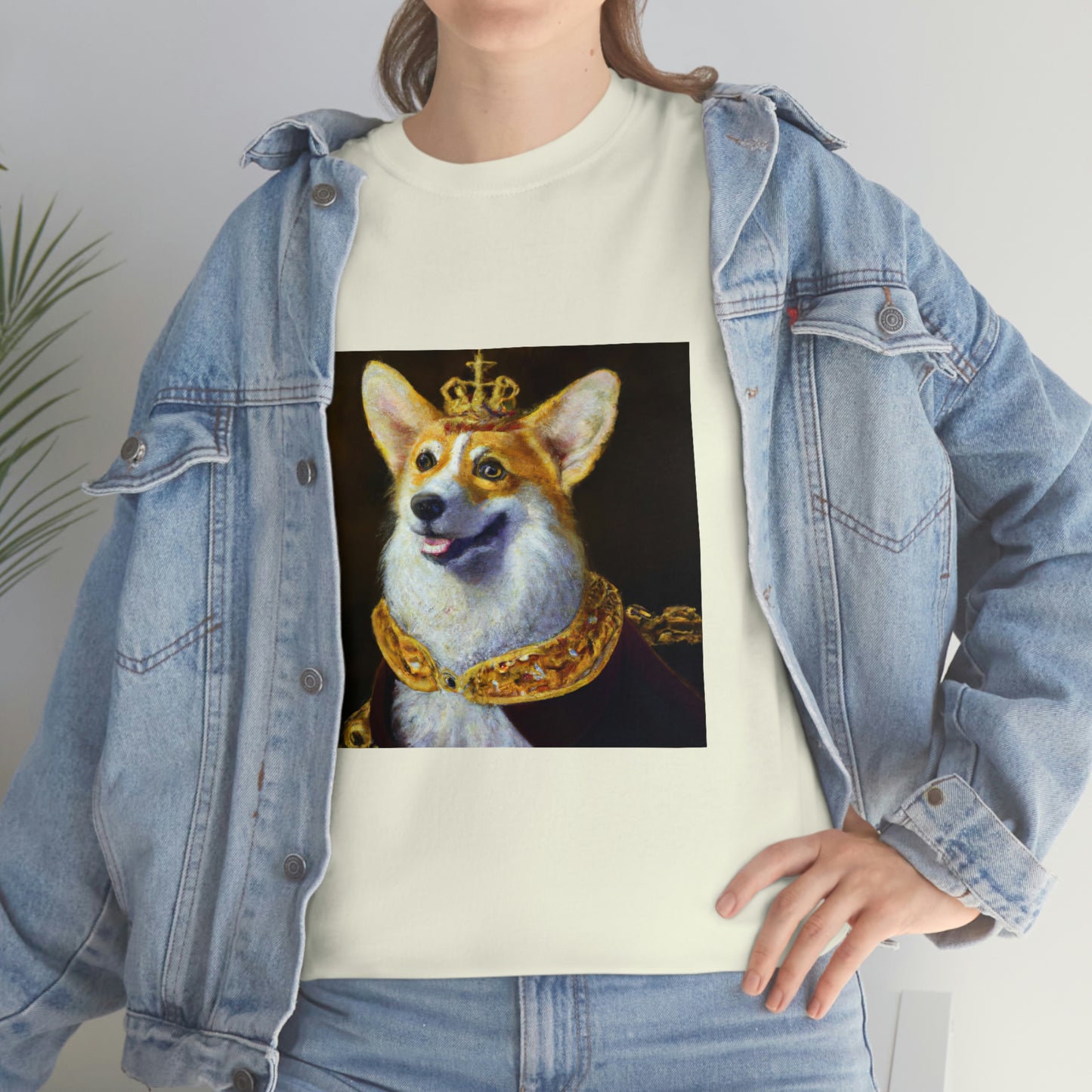 Kneel Before the Chonk Corgi Tshirt