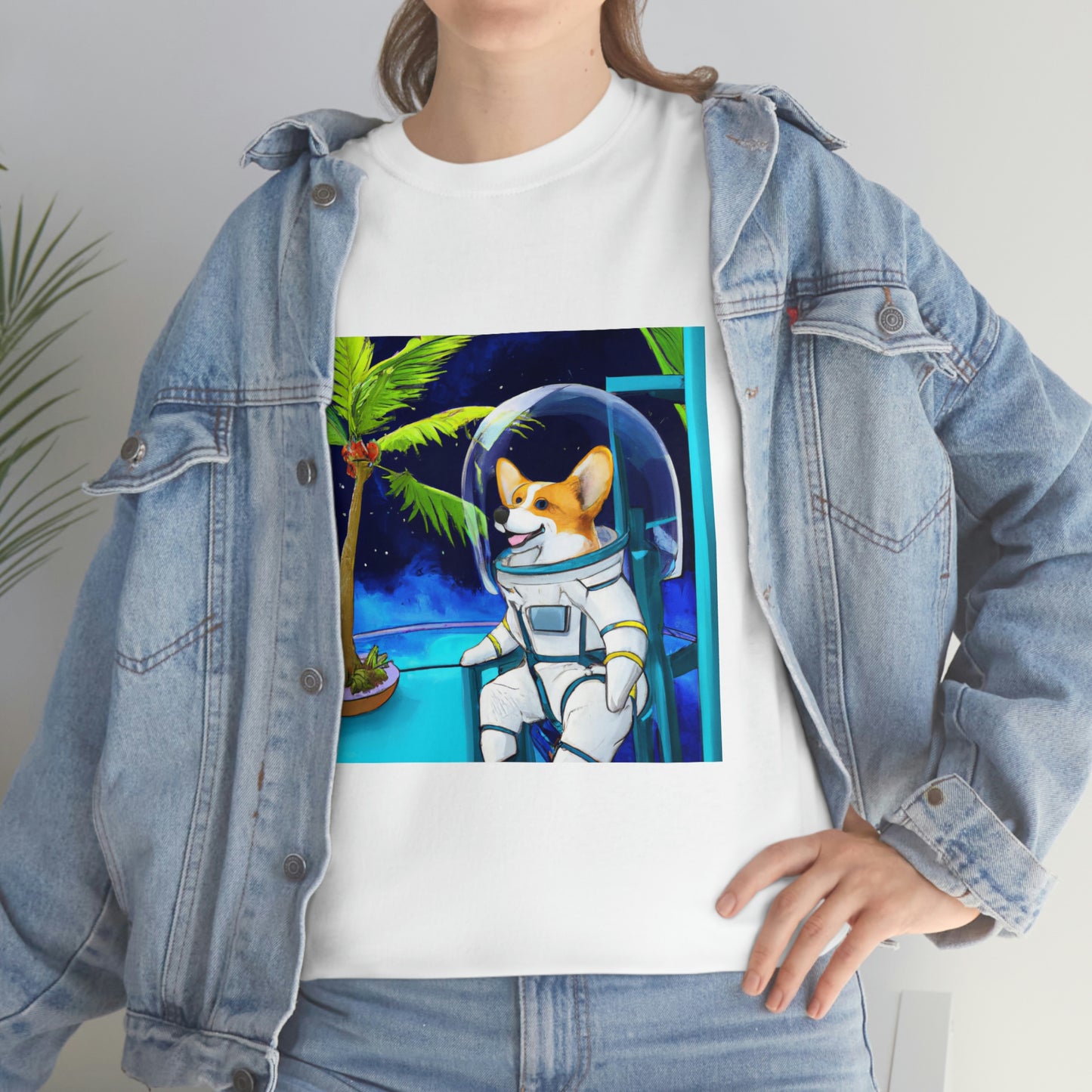 Corgi Spaceman Tshirt