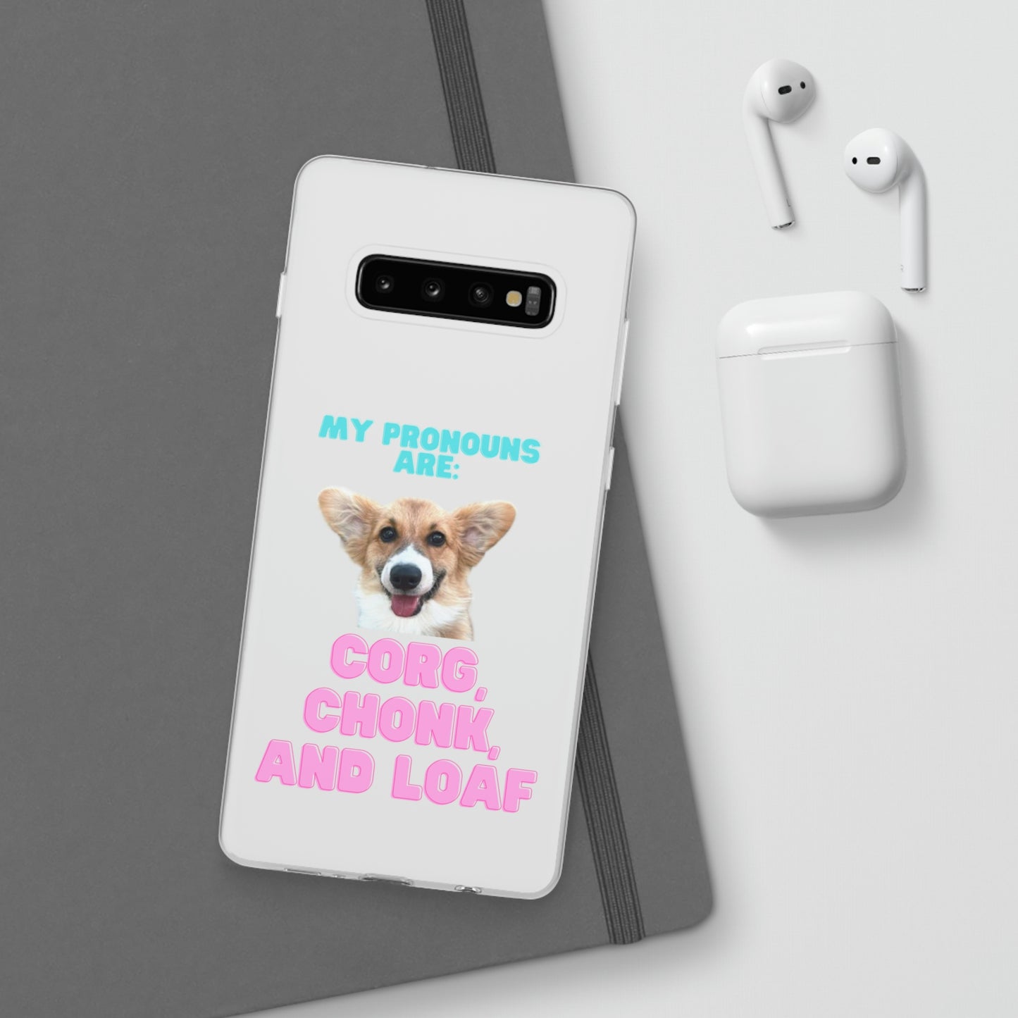 Corgi Pronoun Phone Case