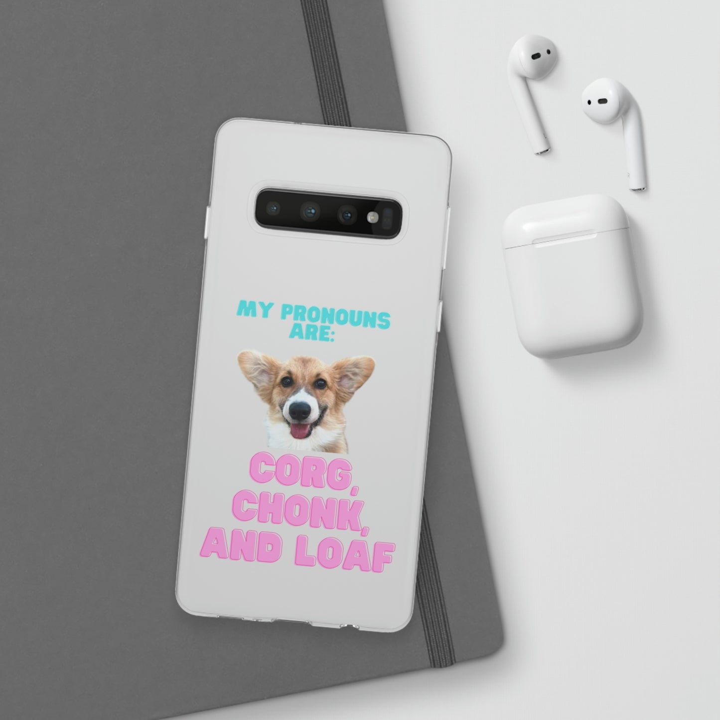 Corgi Pronoun Phone Case