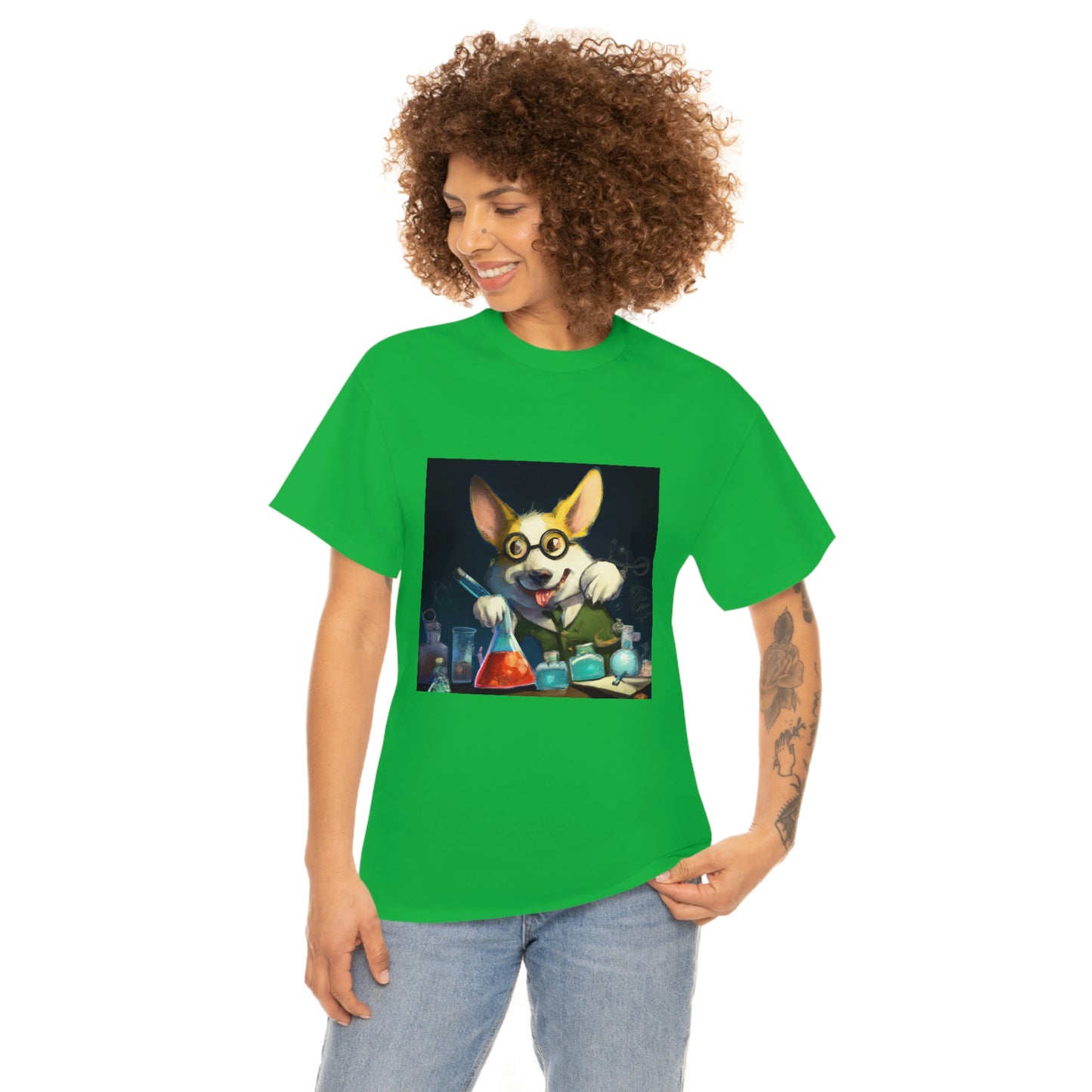 Making Fluffy Potion Corgi Tshirt