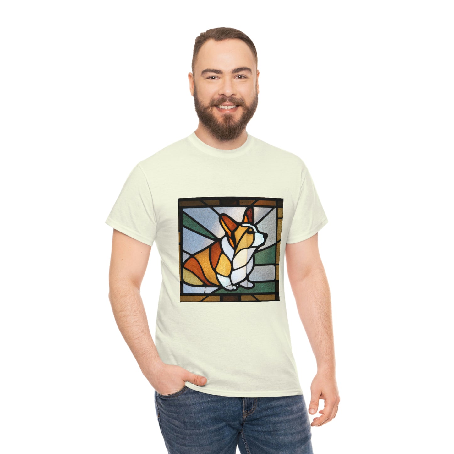 Corgi Stained Glass 3 Tshirt