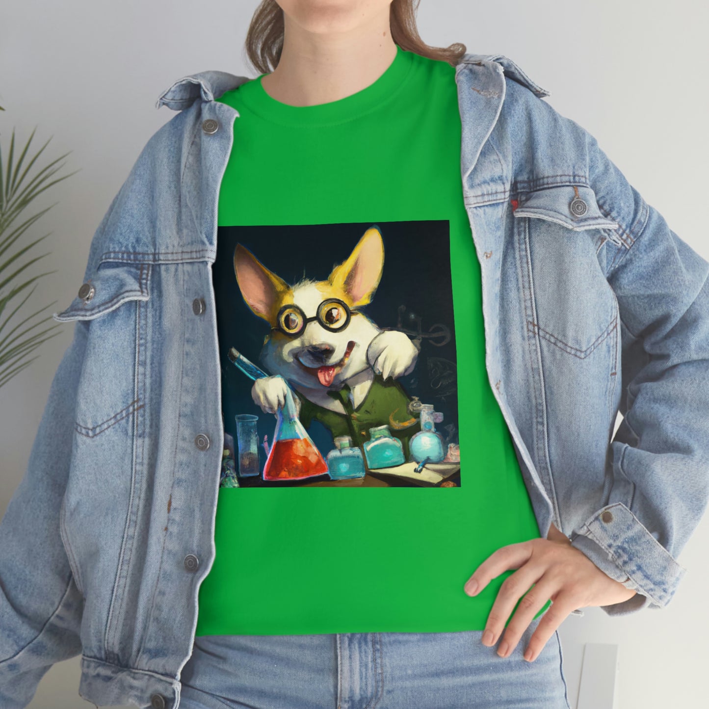 Making Fluffy Potion Corgi Tshirt