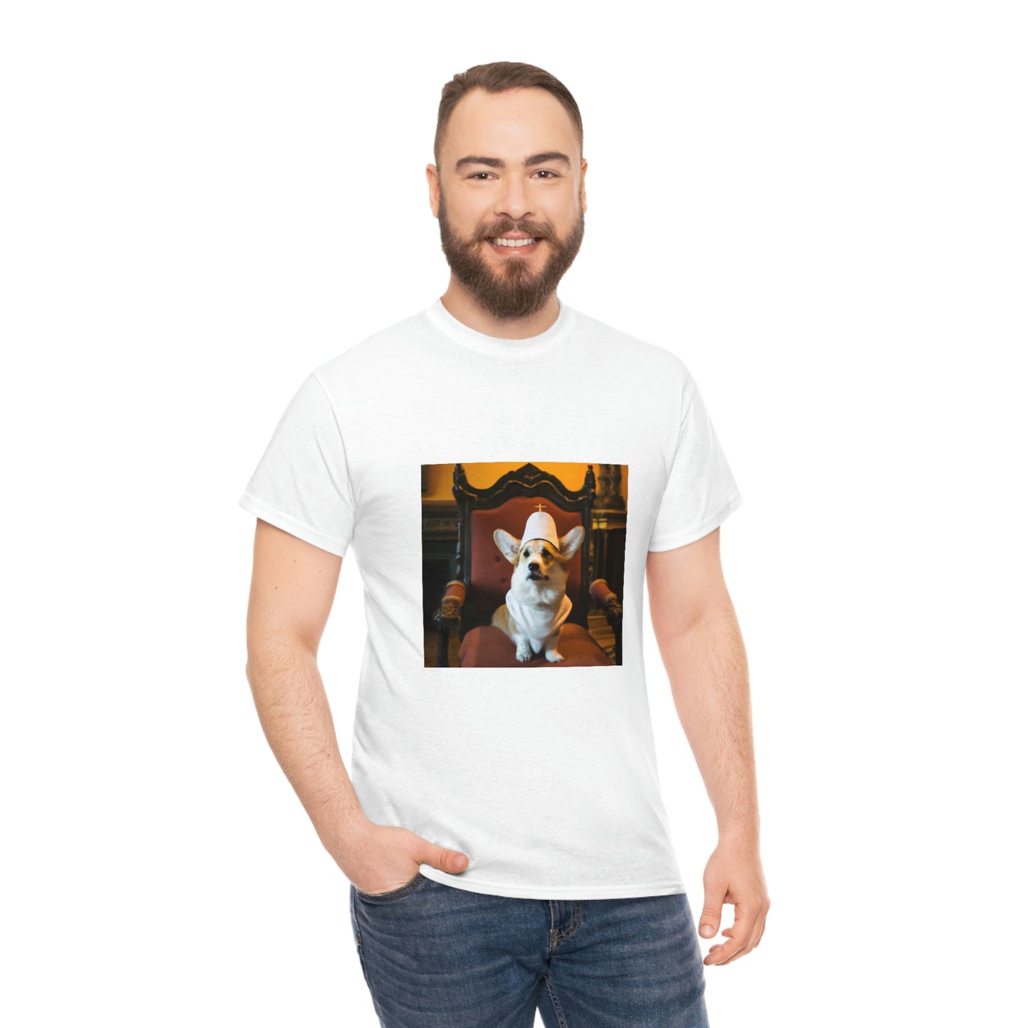 Papal Paws Corgi Tshirt