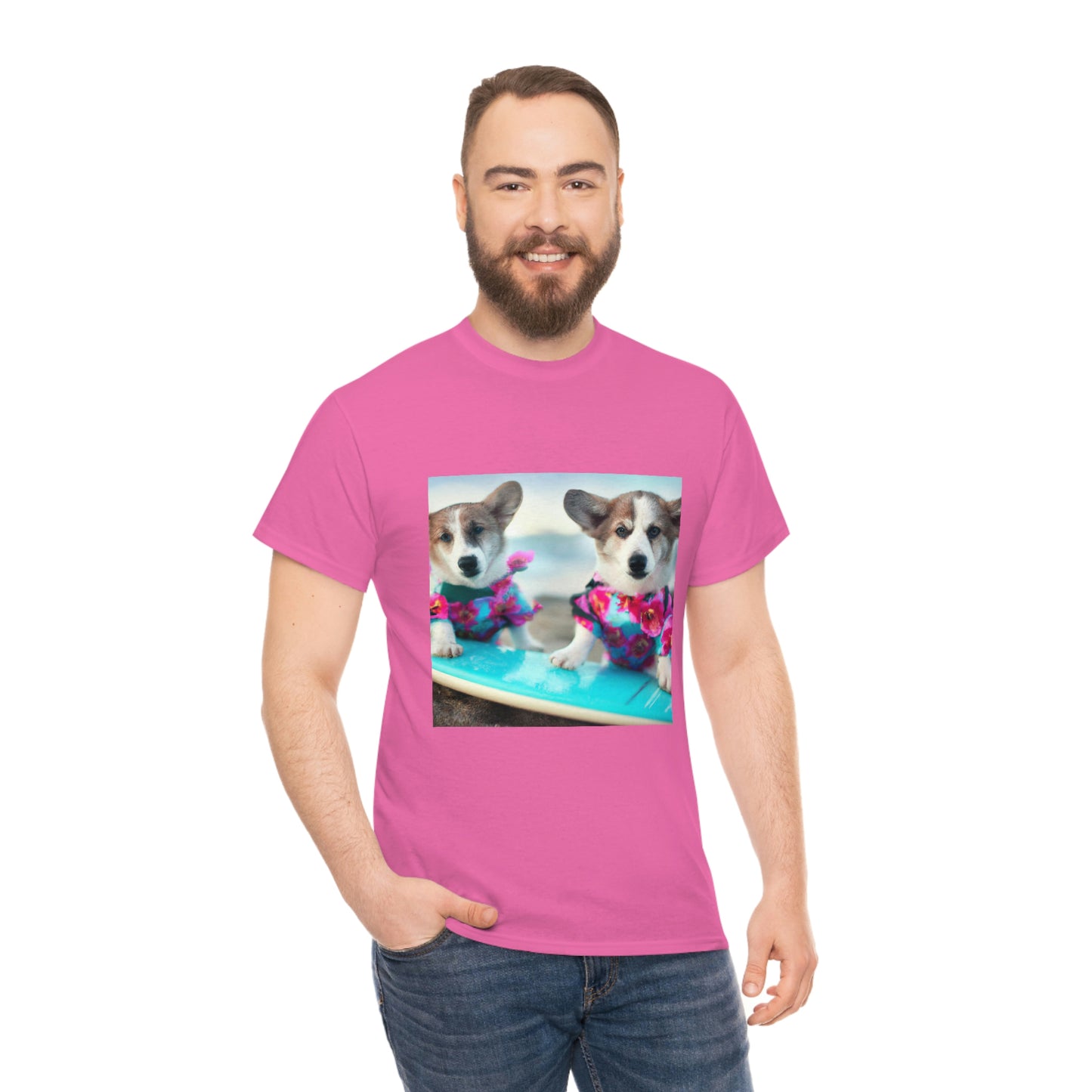 Surfs Up Corgi Tshirt