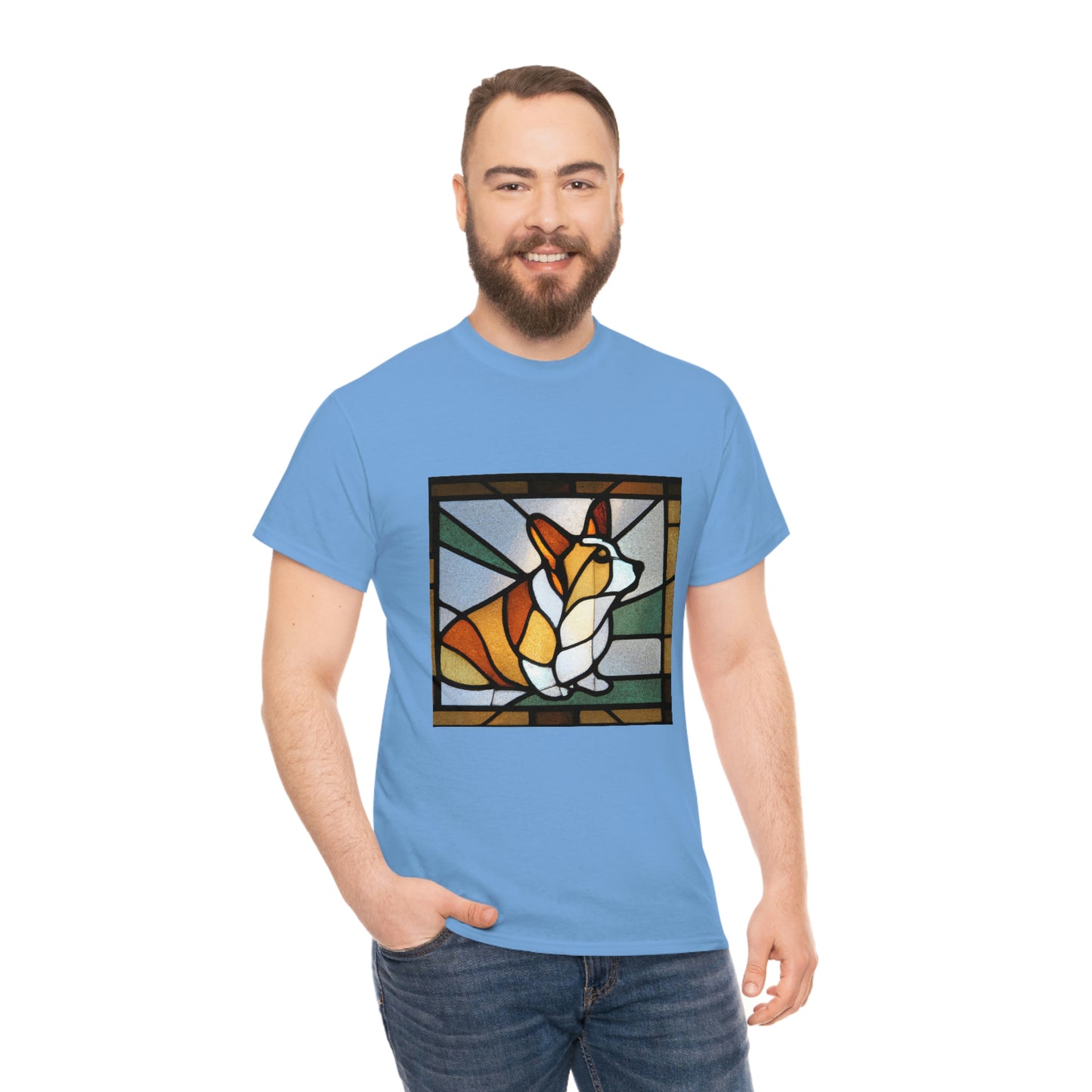 Corgi Stained Glass 3 Tshirt