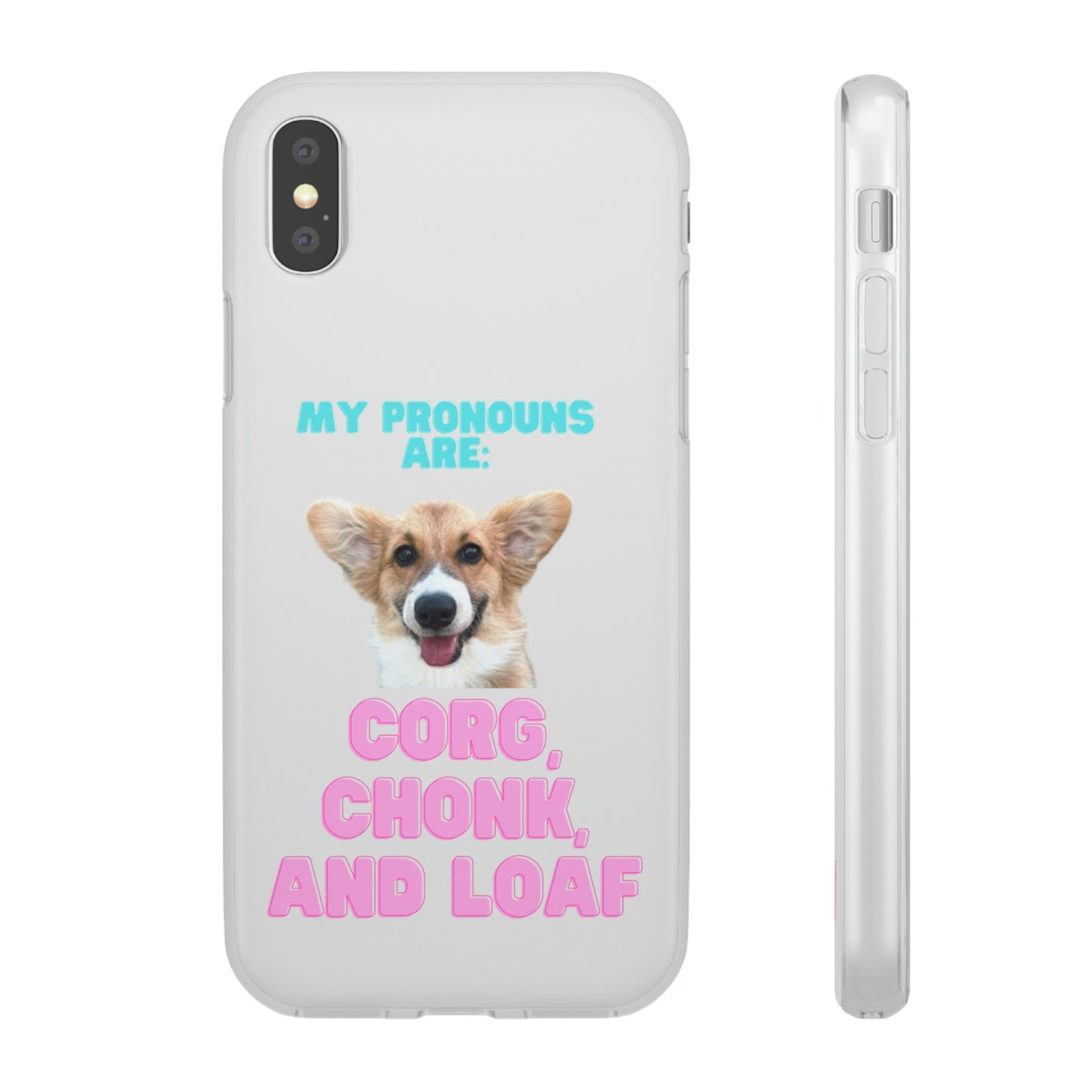 Corgi Pronoun Phone Case