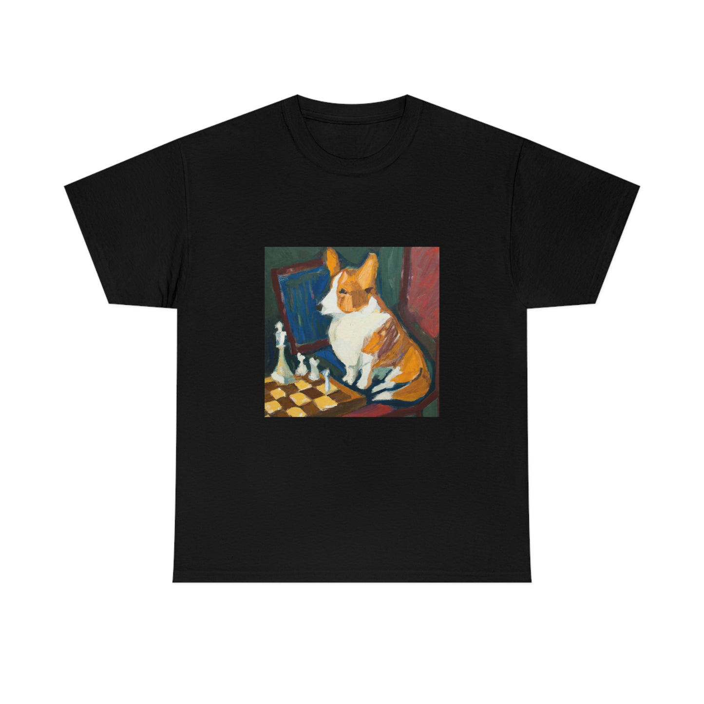 Checkmate in Three Corgi Tshirt