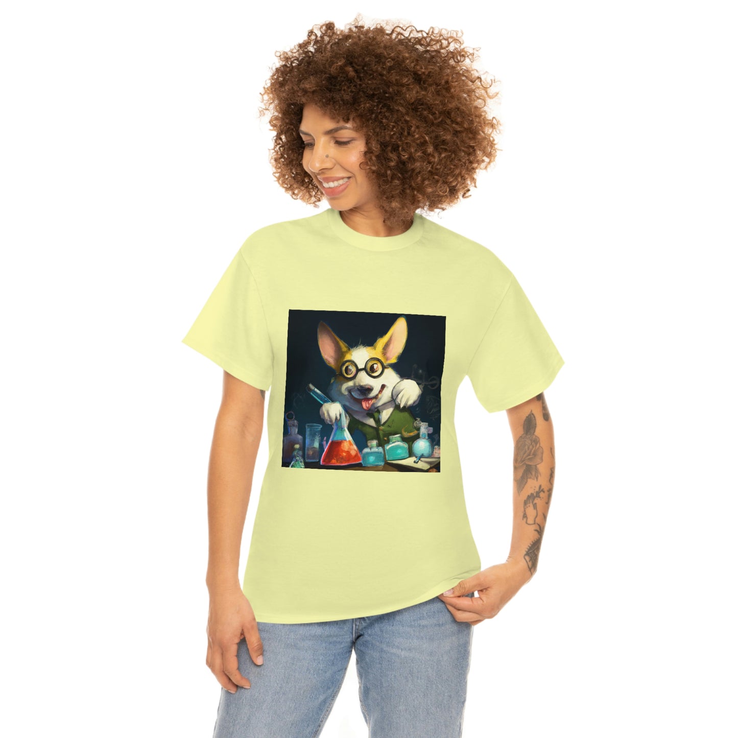 Making Fluffy Potion Corgi Tshirt