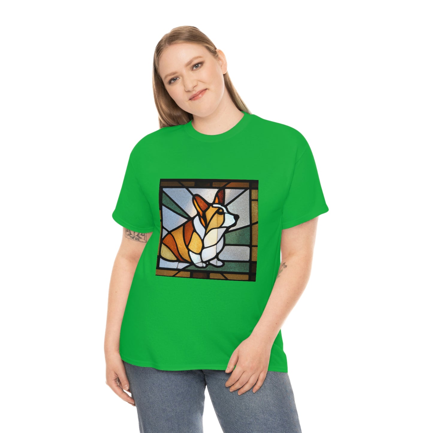 Corgi Stained Glass 3 Tshirt