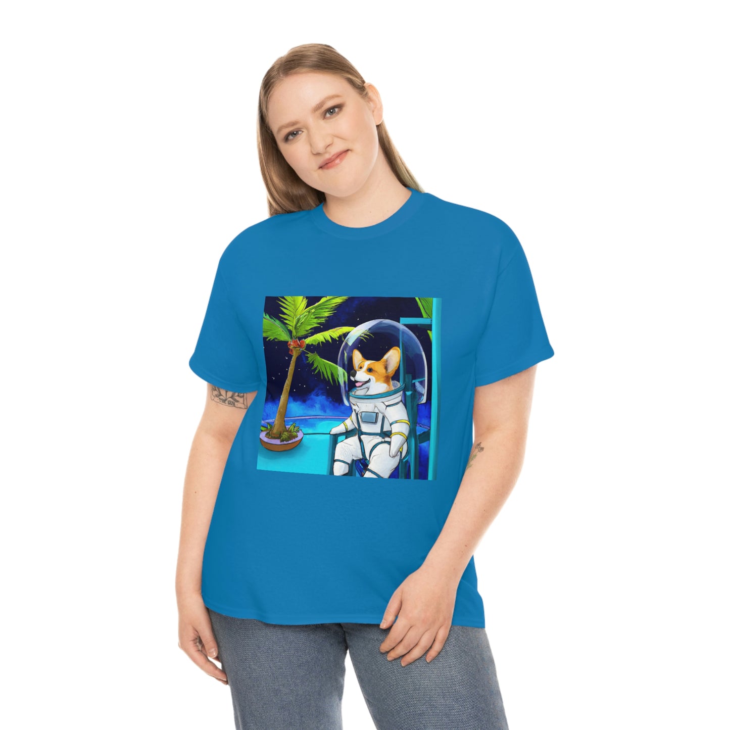 Corgi Spaceman Tshirt